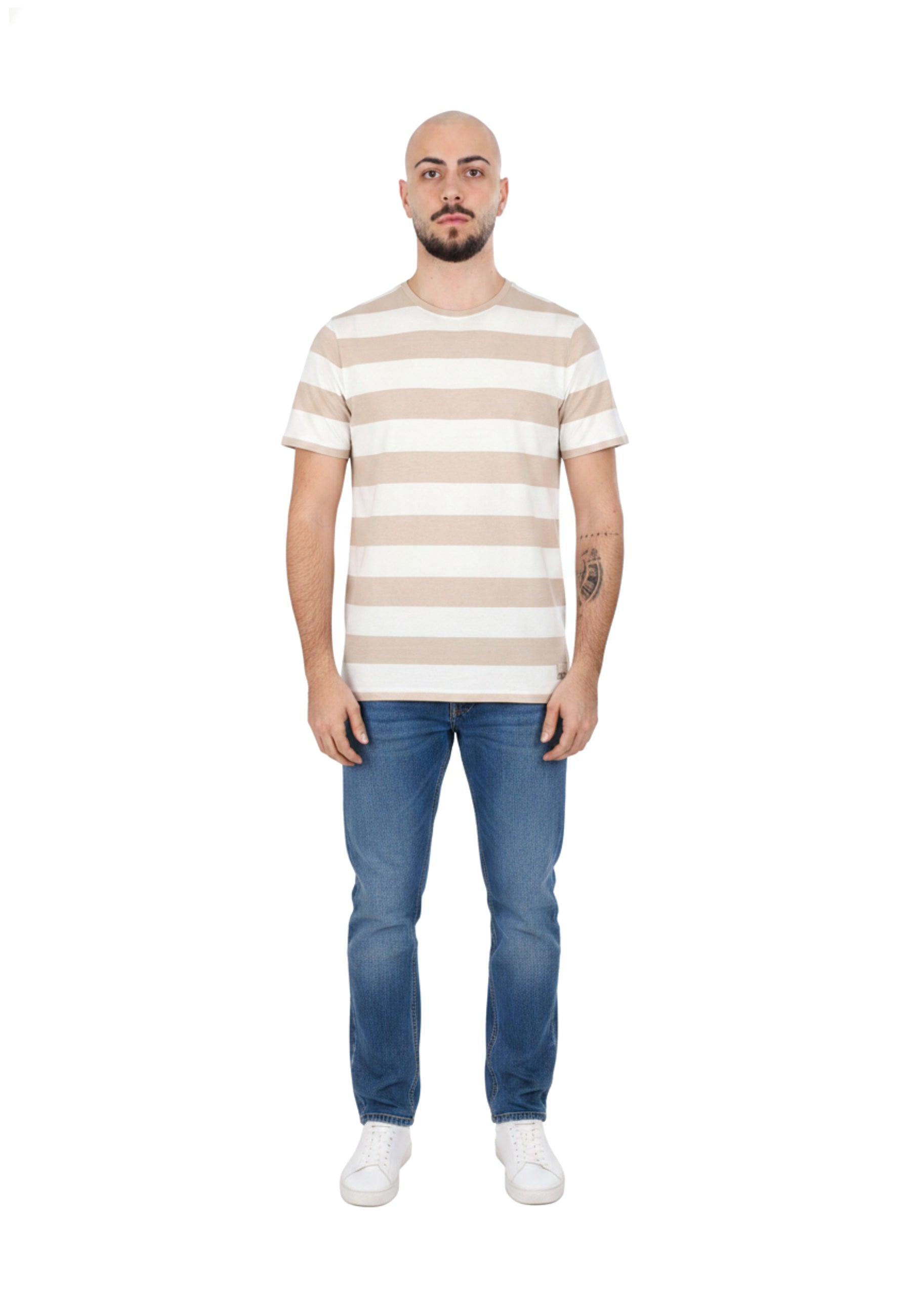T-shirt Beige Yes-zee