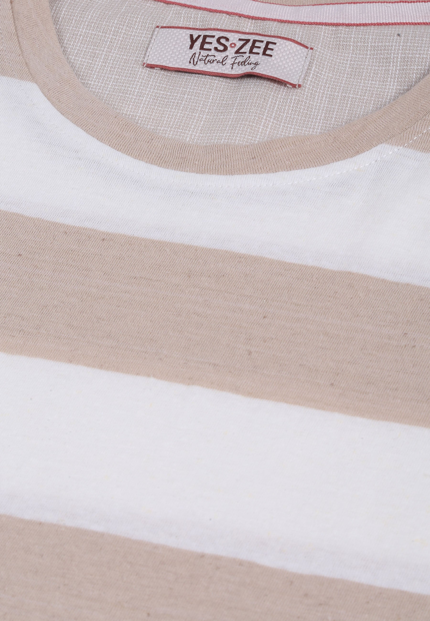 T-shirt Beige Yes-zee