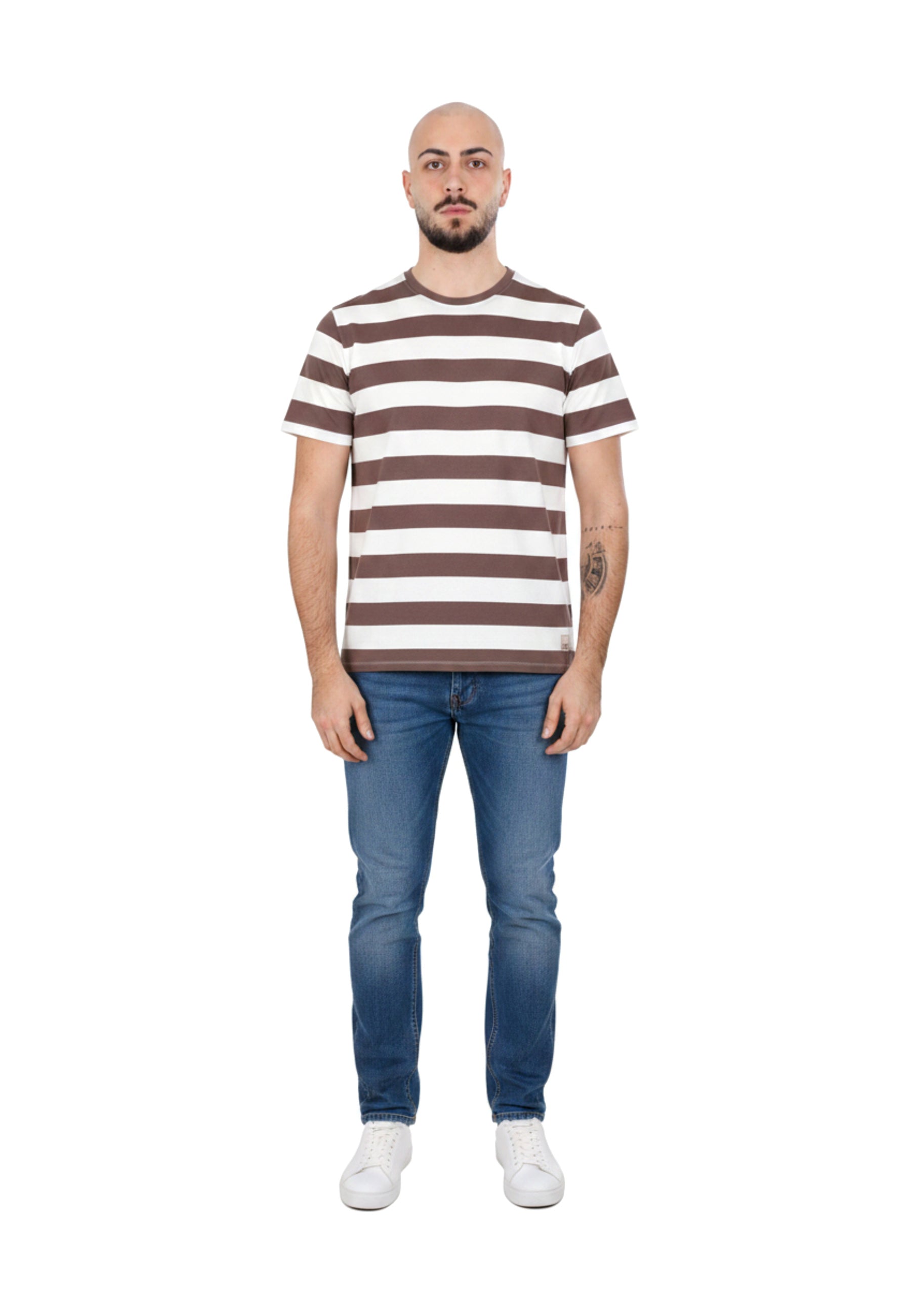 T-shirt Marrone Yes-zee