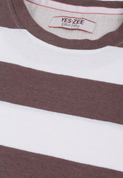 T-shirt Marrone Yes-zee