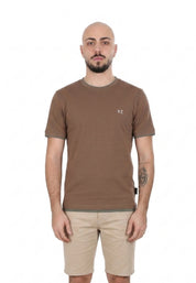 T-shirt Marrone Yes-zee