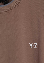 T-shirt Marrone Yes-zee