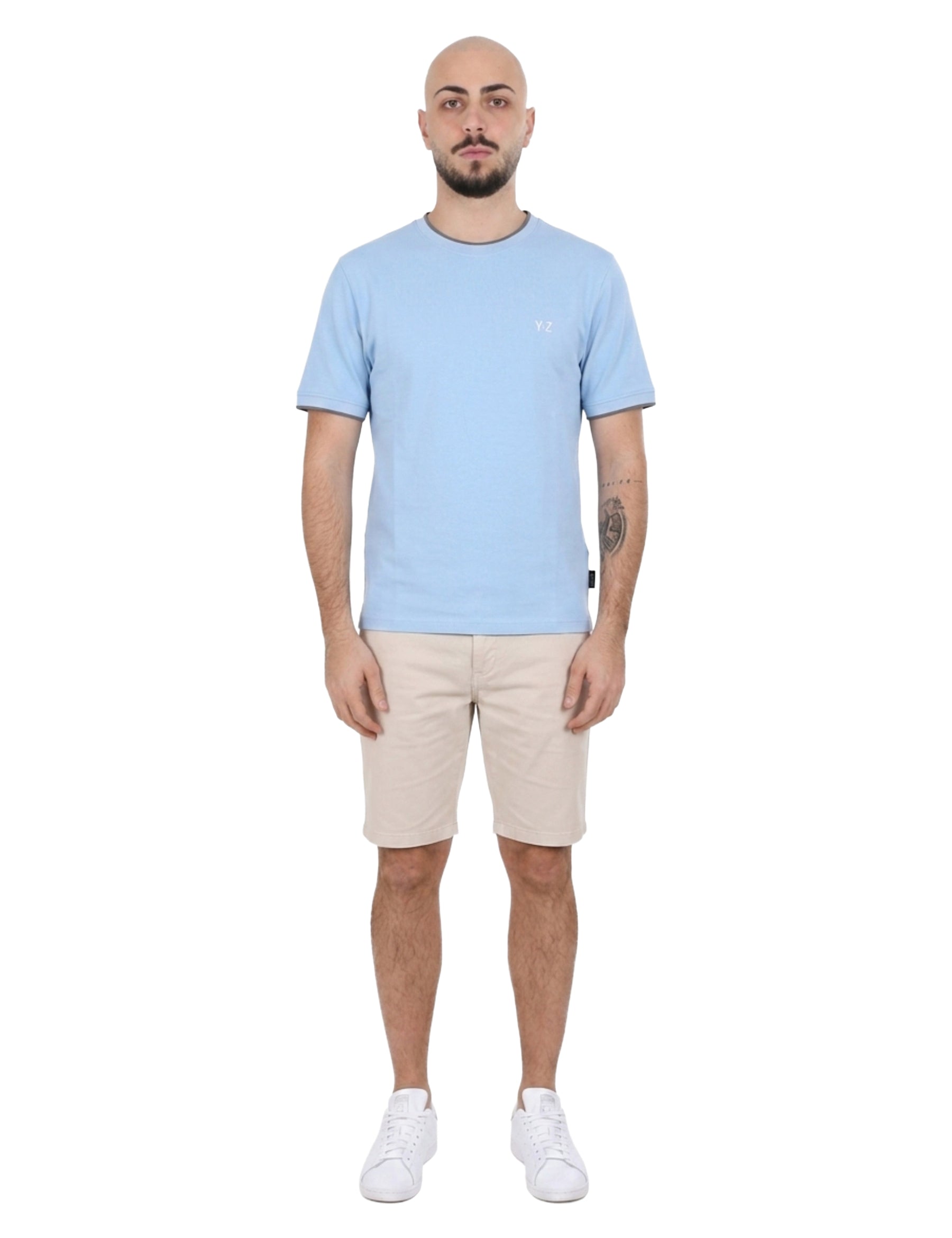 T-shirt Celeste Yes-zee