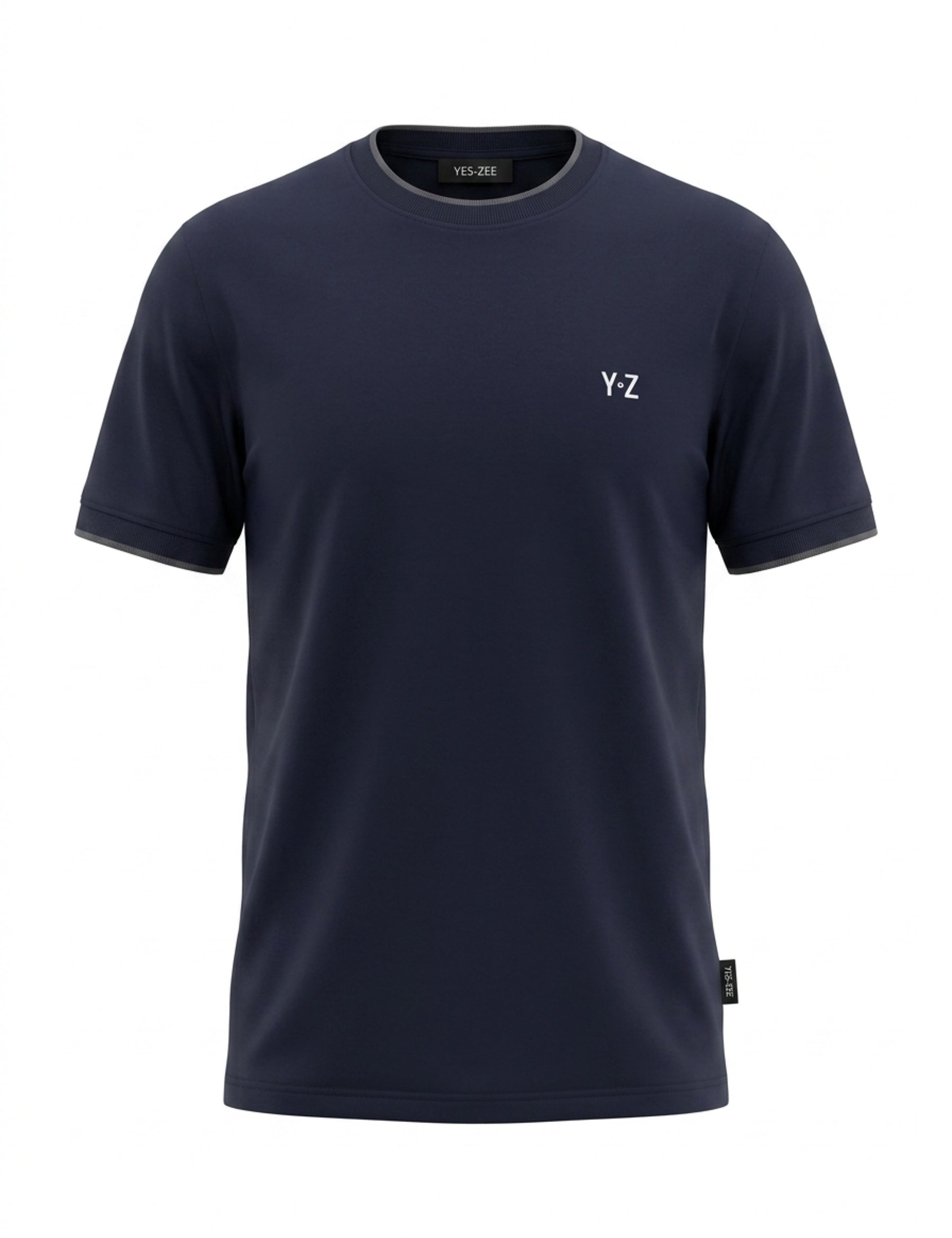 T-shirt Blu Scuro Yes-zee