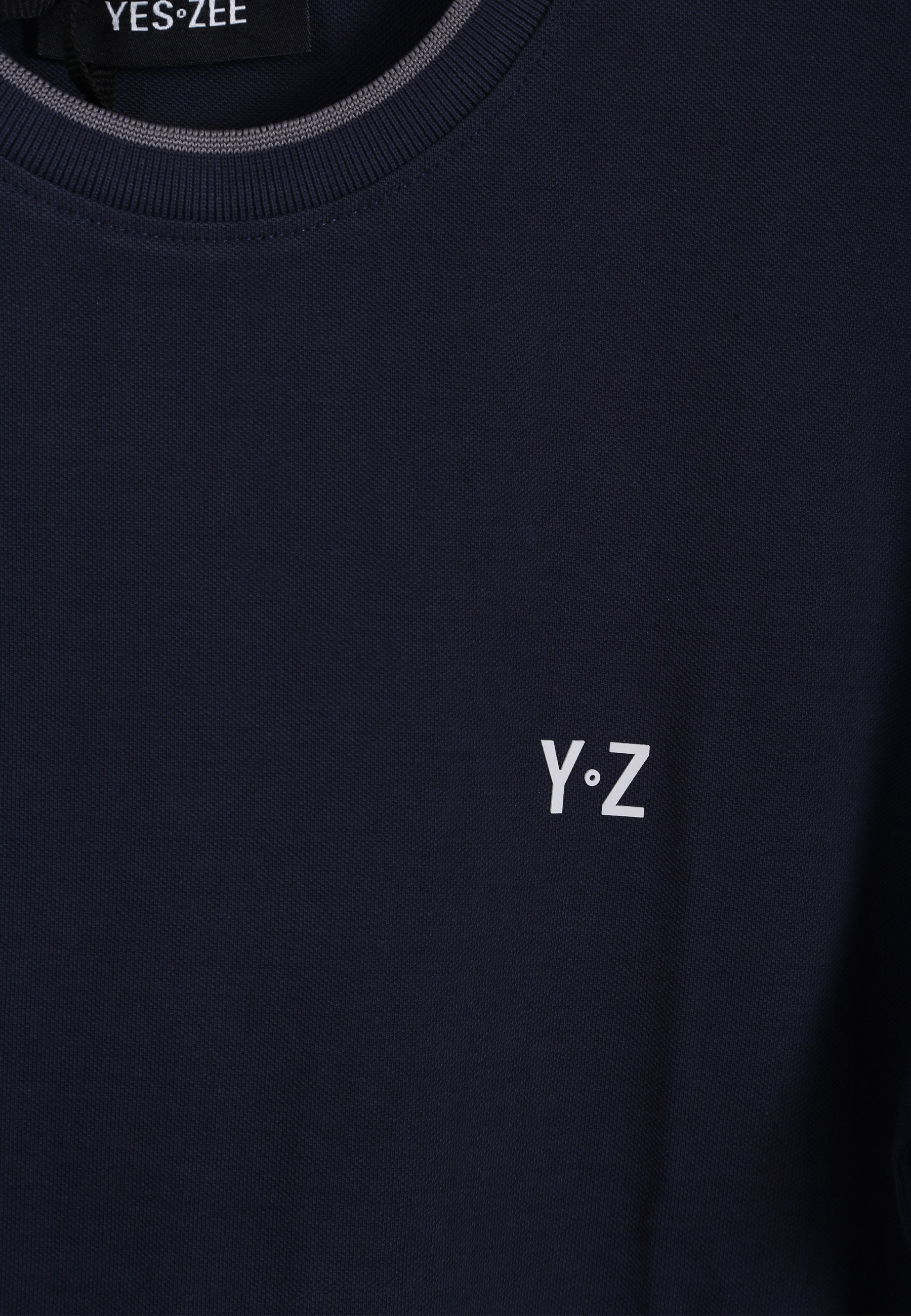 T-shirt Blu Scuro Yes-zee