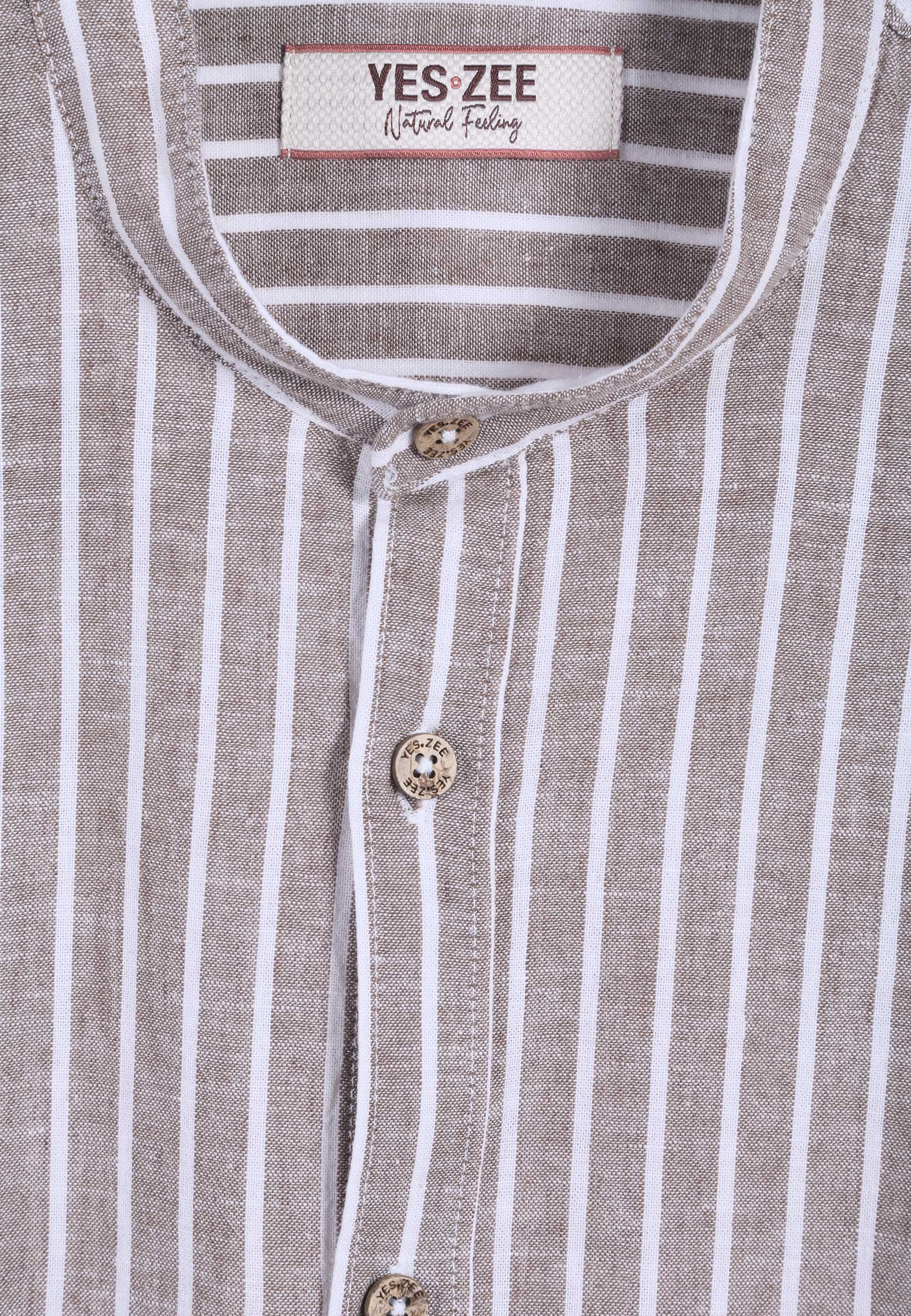 Camicie Marrone Yes-zee