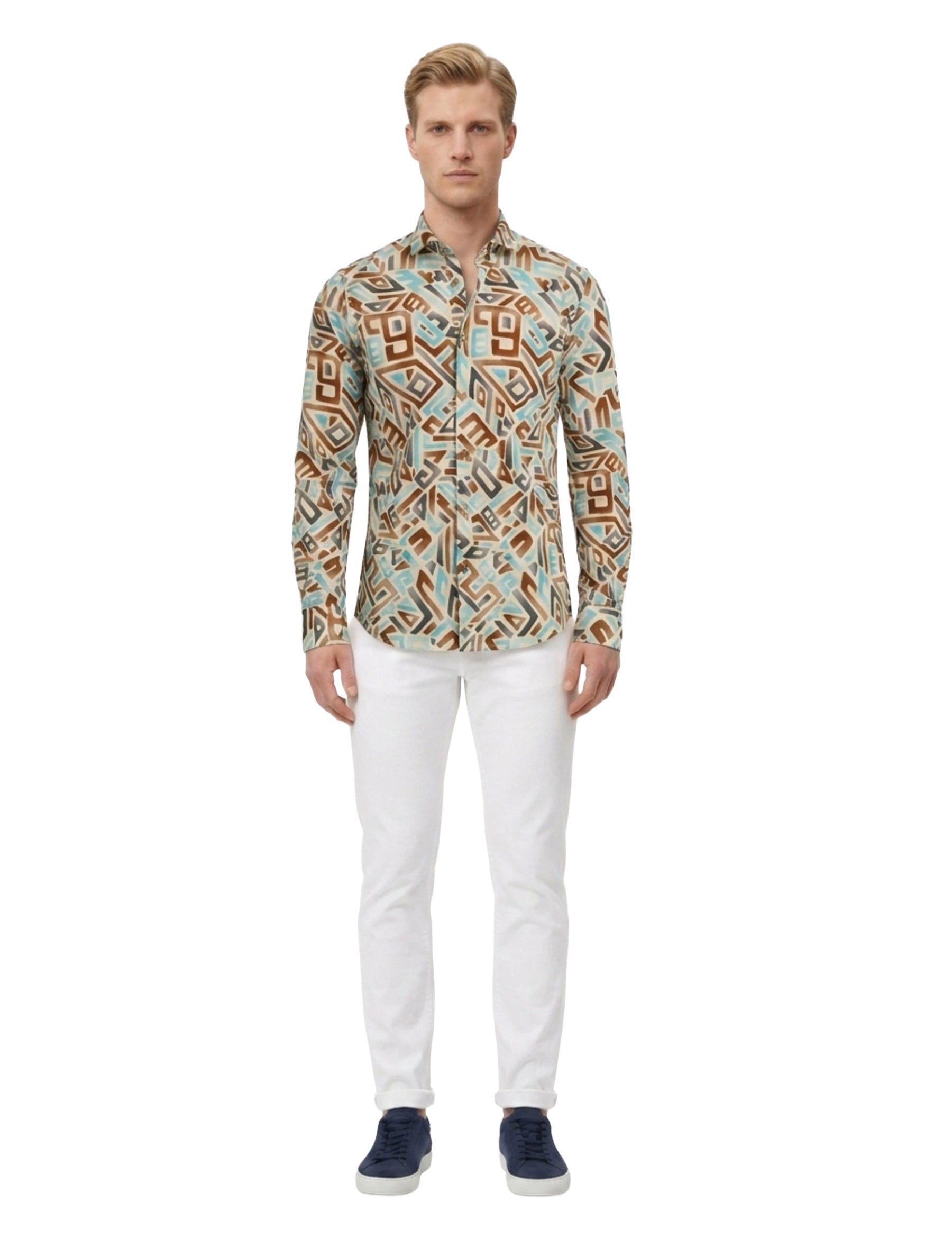 Camicie Beige Yes-zee