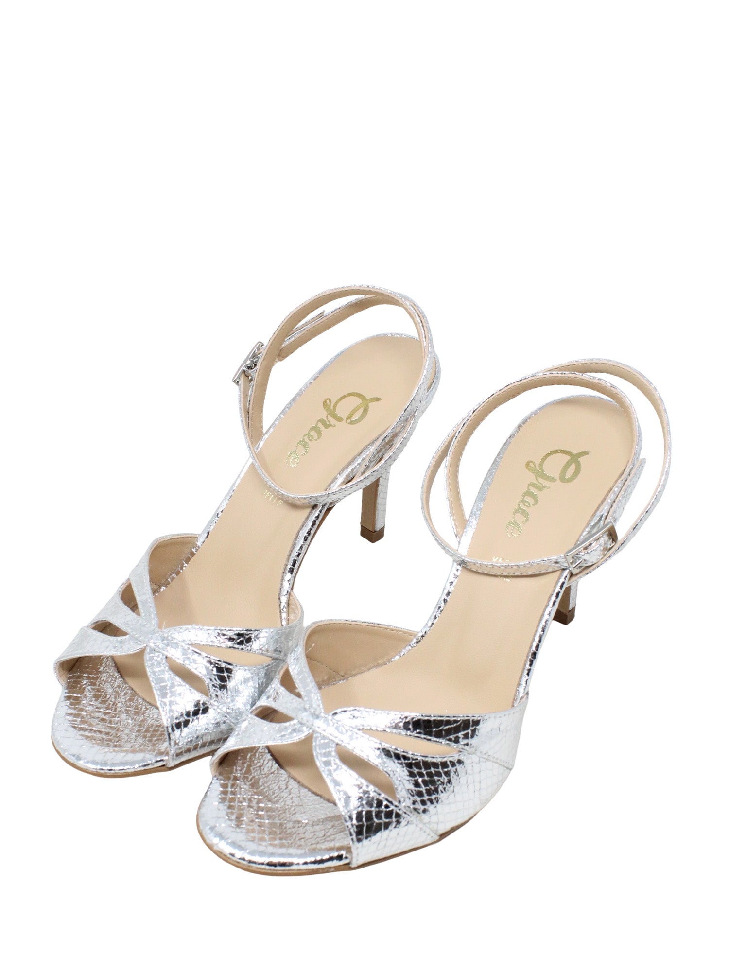 Sandali tacco Argento Grace Shoes