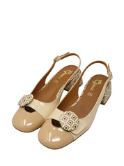 Sandali tacco Beige Grace Shoes
