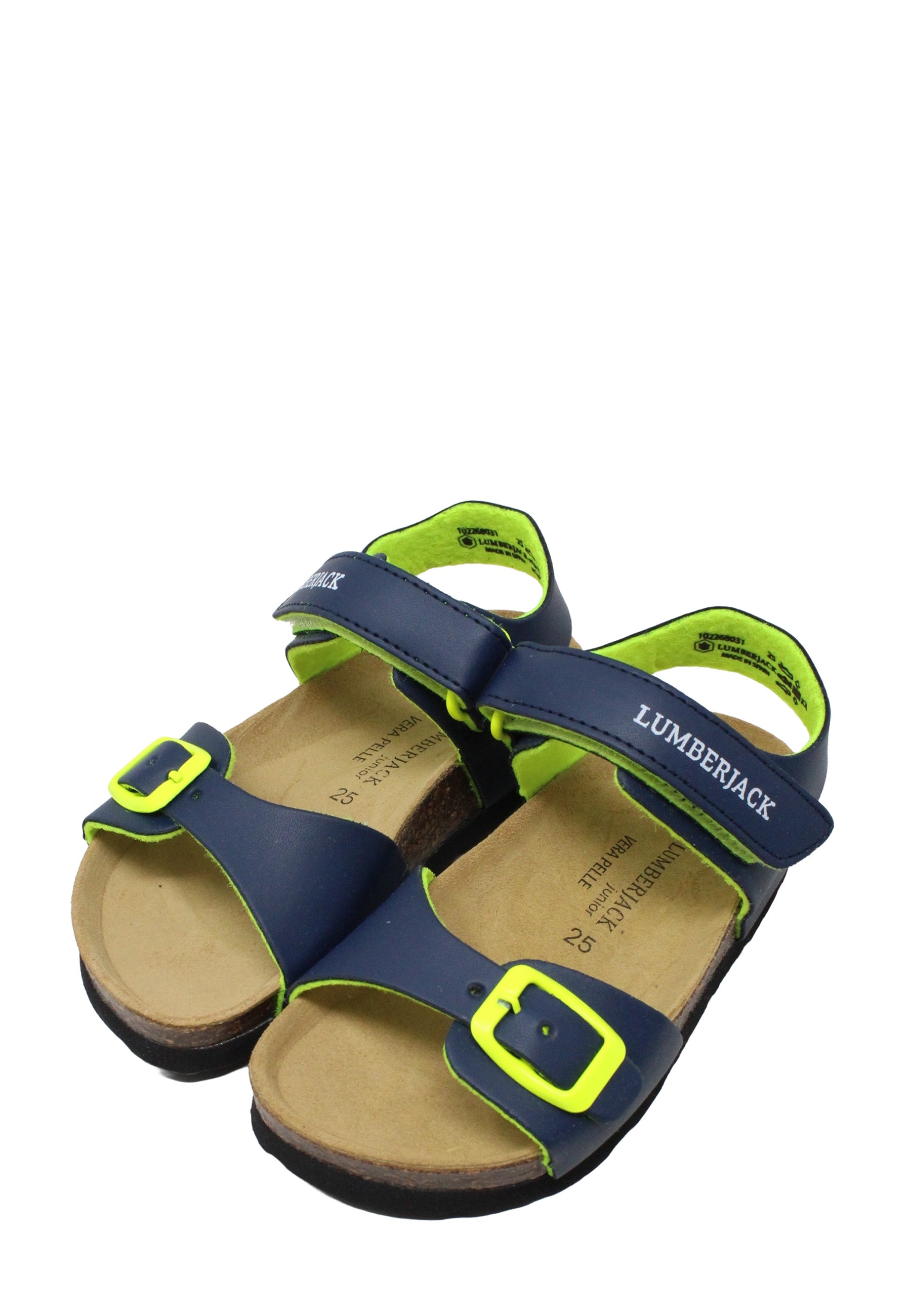 Sandali con strappi Blu Lumberjack