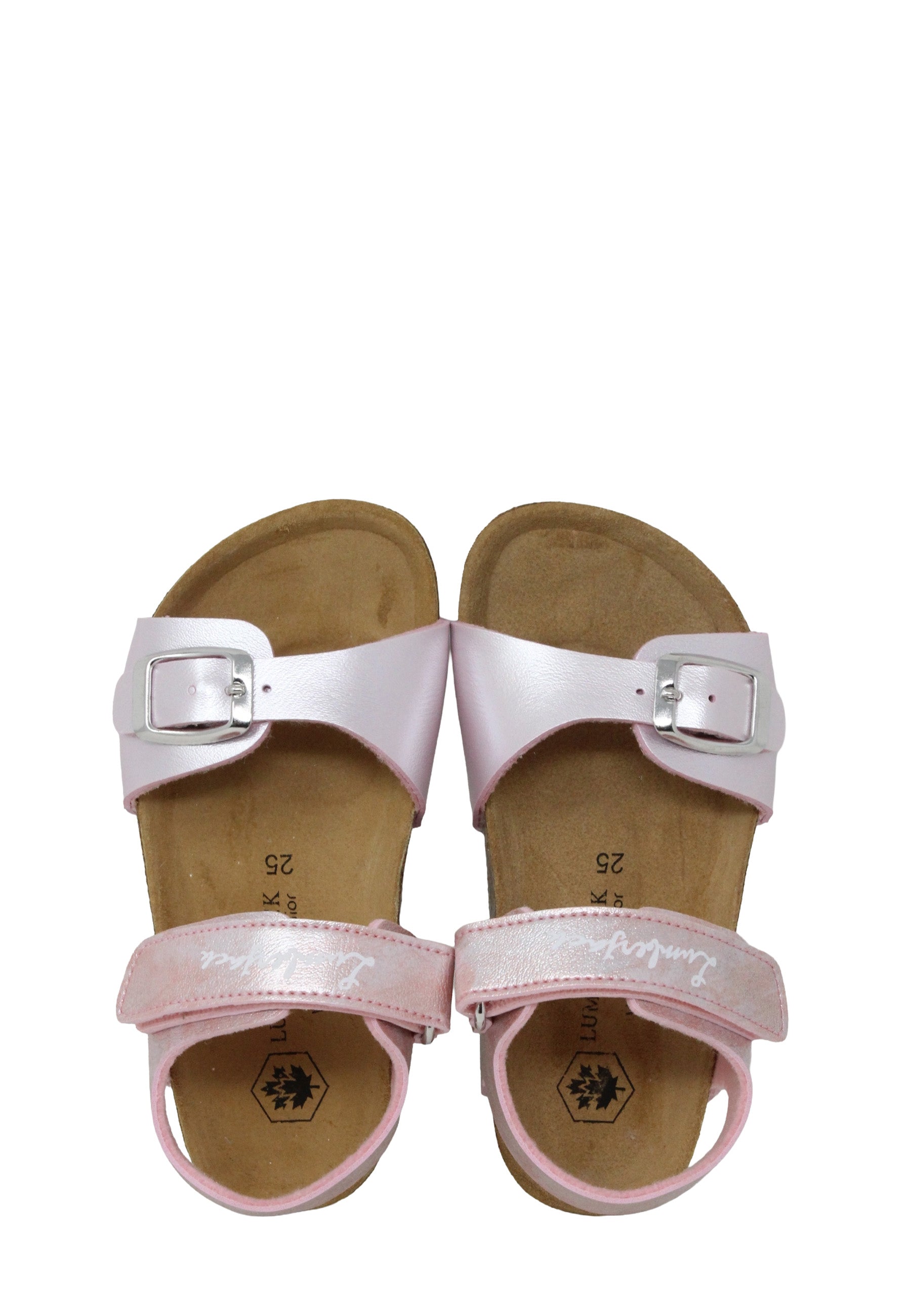 Sandali con strappi Rosa Lumberjack