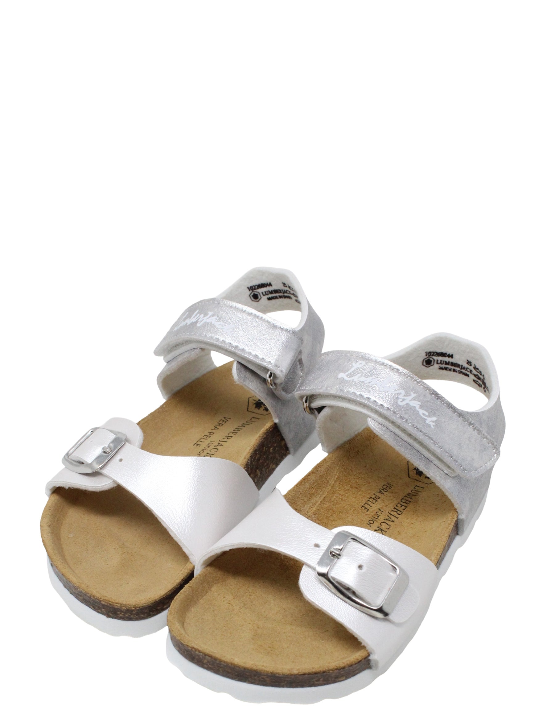 Sandali con strappi Bianco Lumberjack