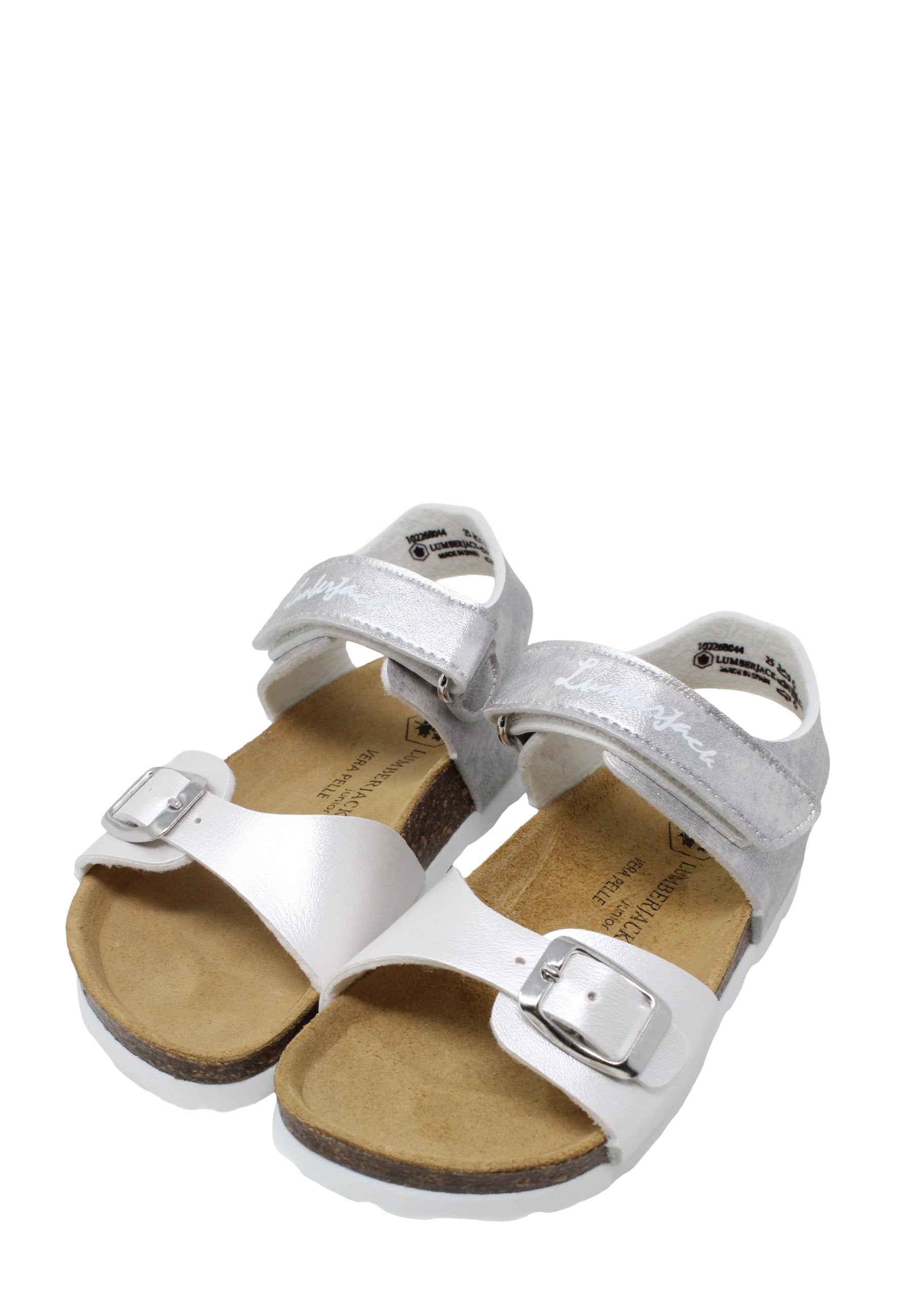 Sandali con strappi Bianco Lumberjack