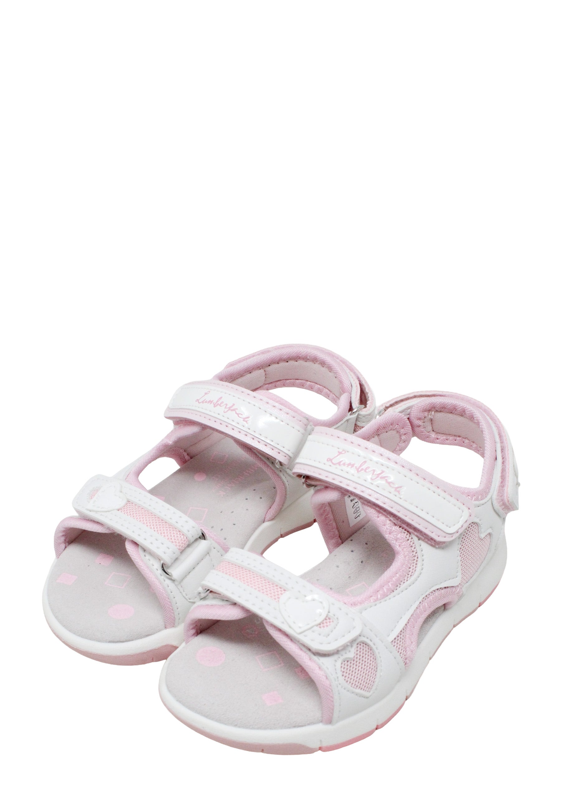 Sandali con strappi Rosa Lumberjack