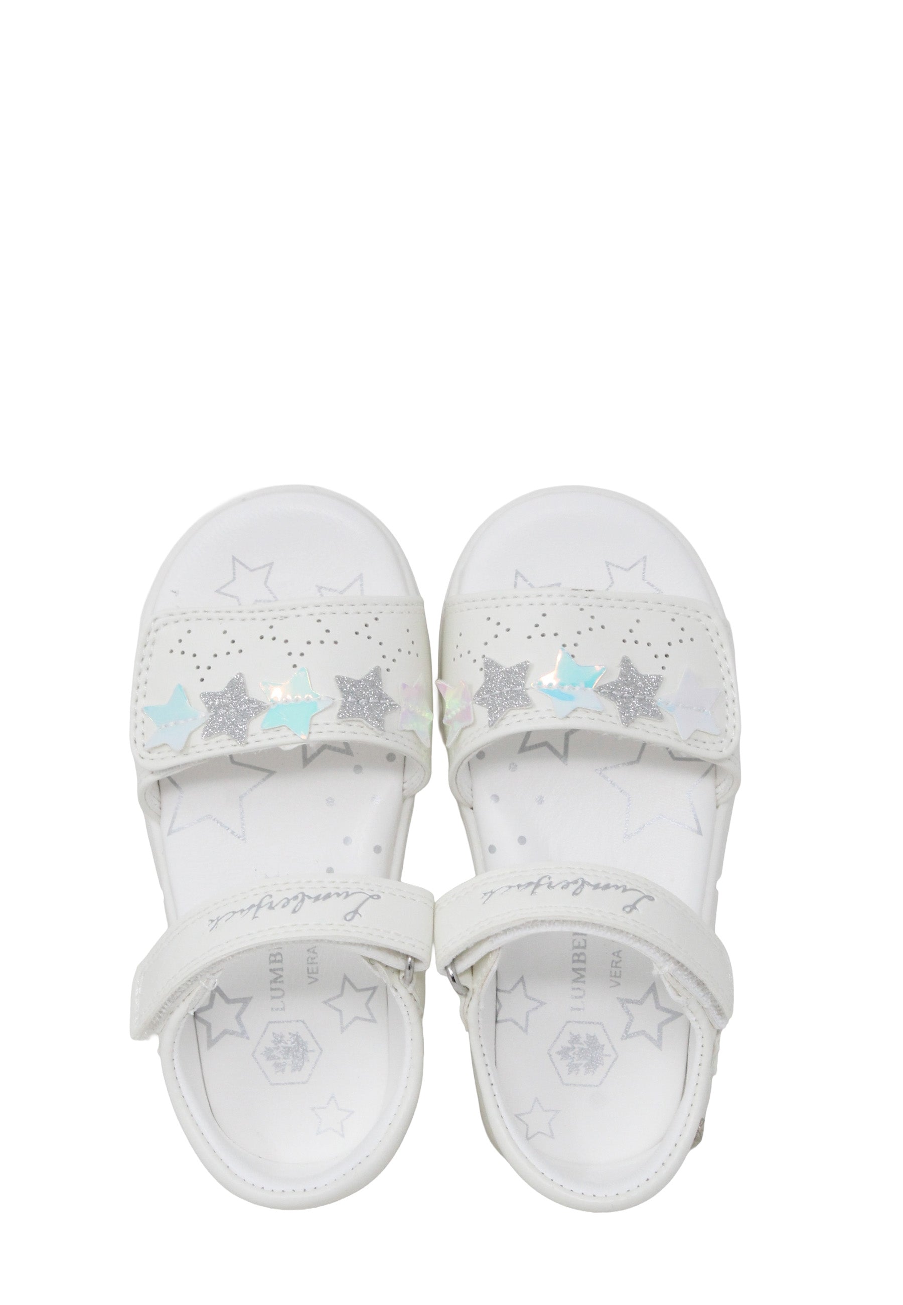 Sandali con strappi Bianco Lumberjack