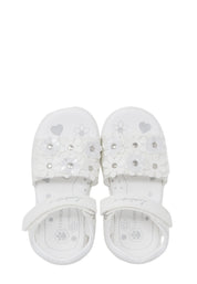 Sandali con strappi Bianco Lumberjack