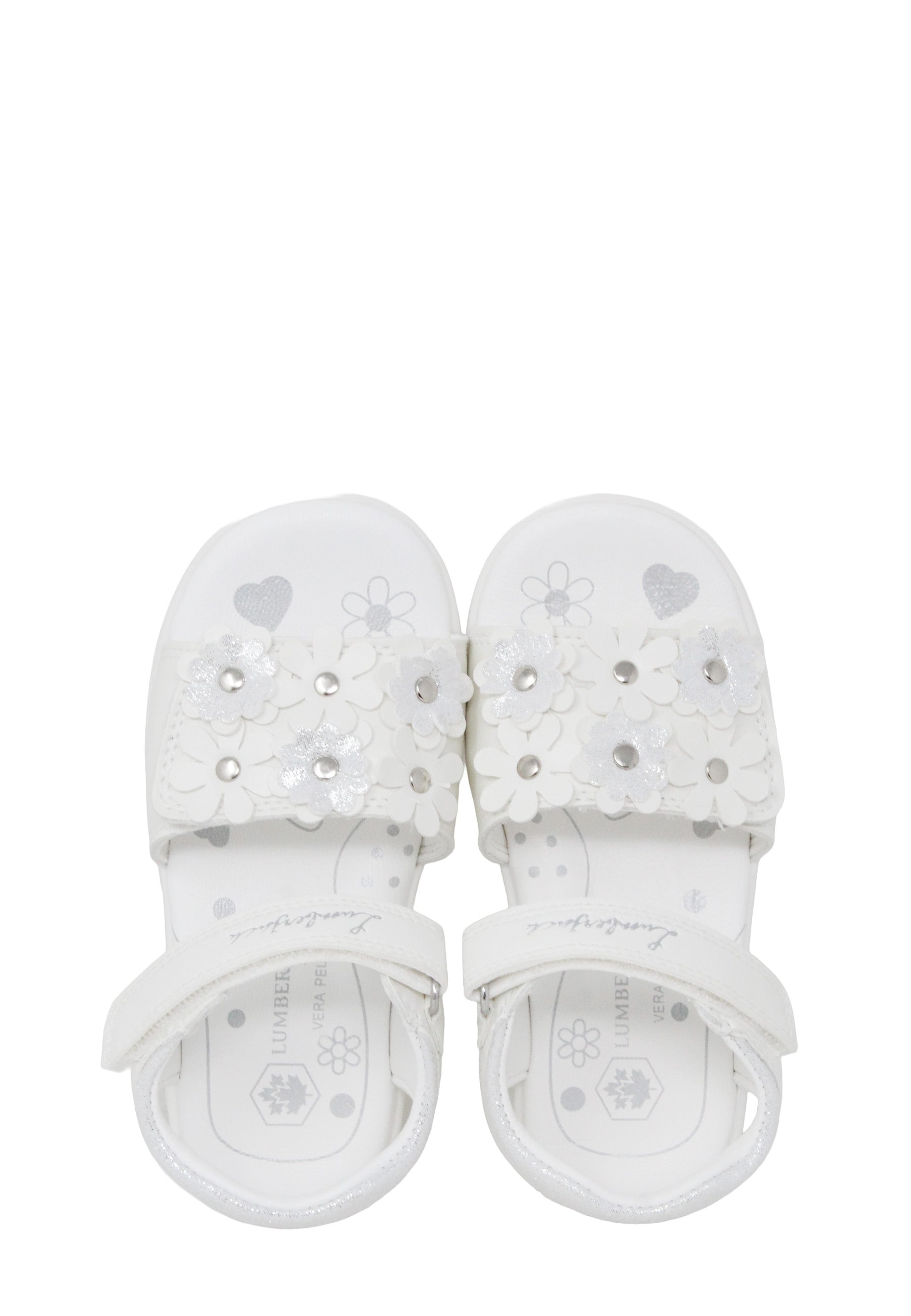 Sandali con strappi Bianco Lumberjack