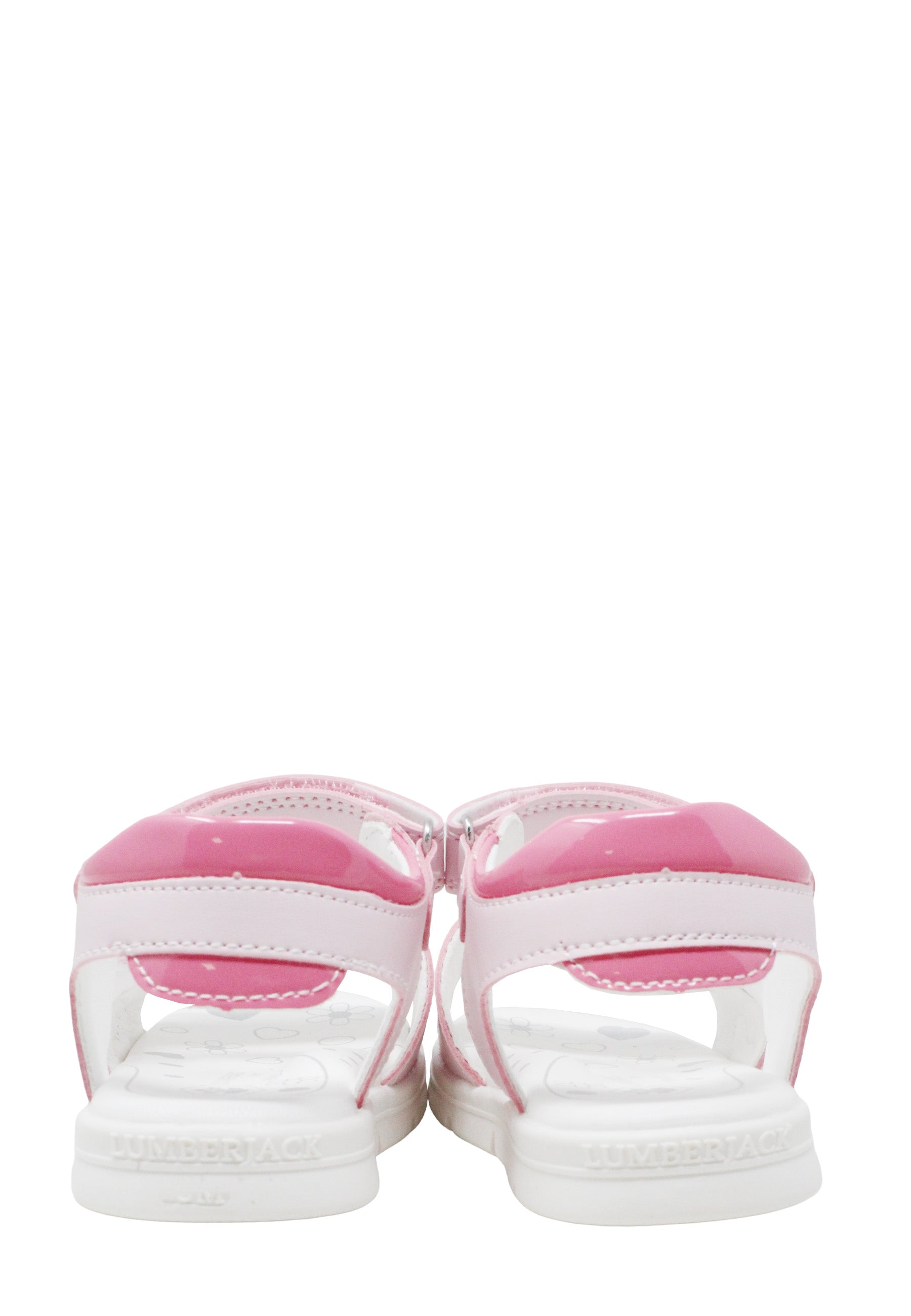 Sandali con strappi Rosa Lumberjack