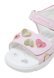 Sandali con strappi Rosa Lumberjack