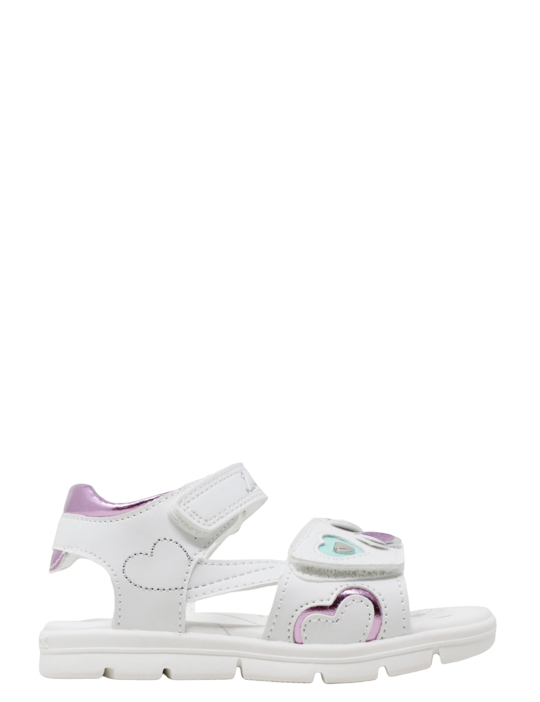 Sandali con strappi Bianco Lumberjack