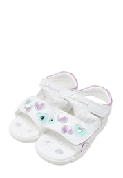 Sandali con strappi Bianco Lumberjack