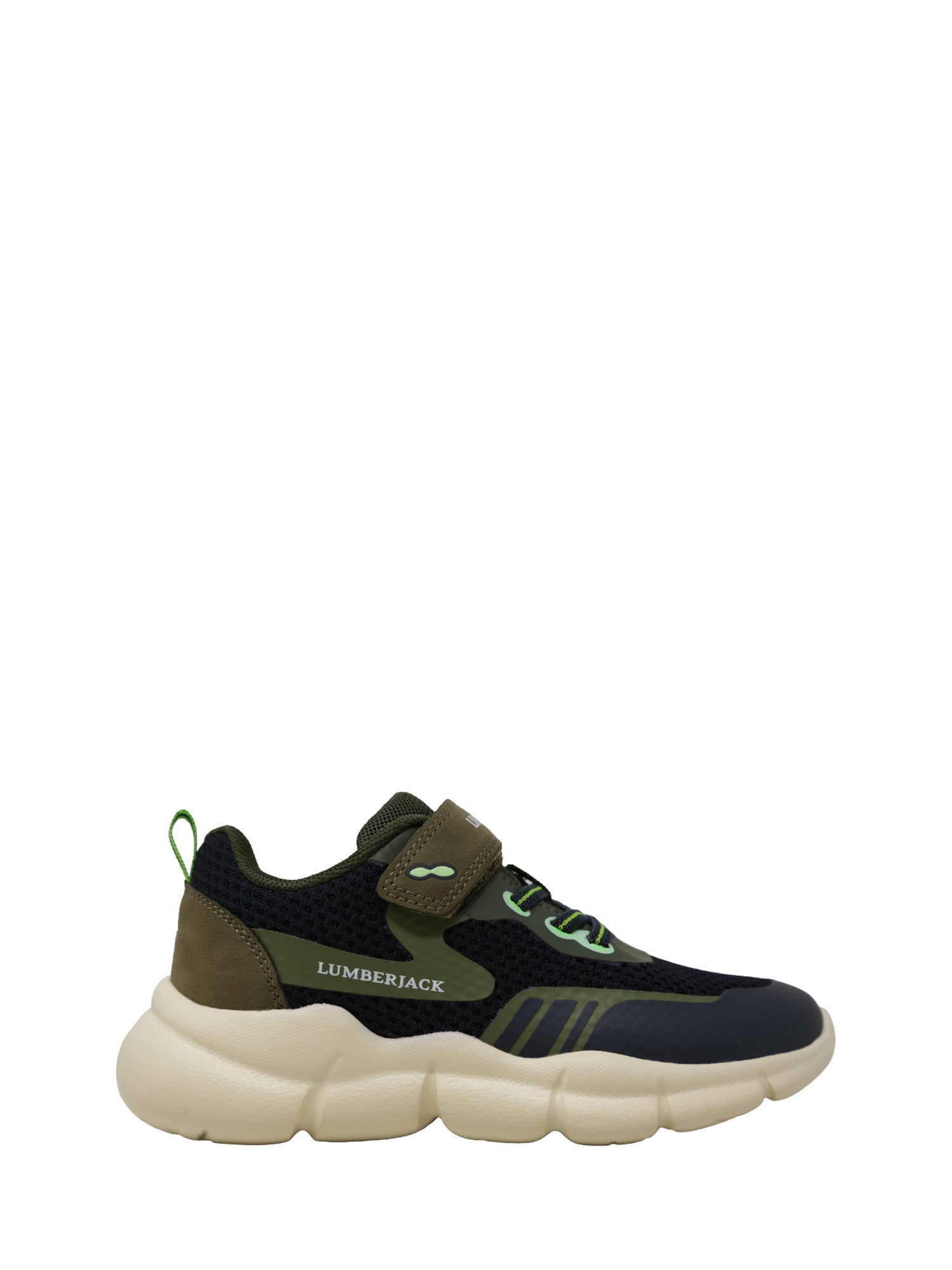 Scarpe con strappi Verde Militare Lumberjack