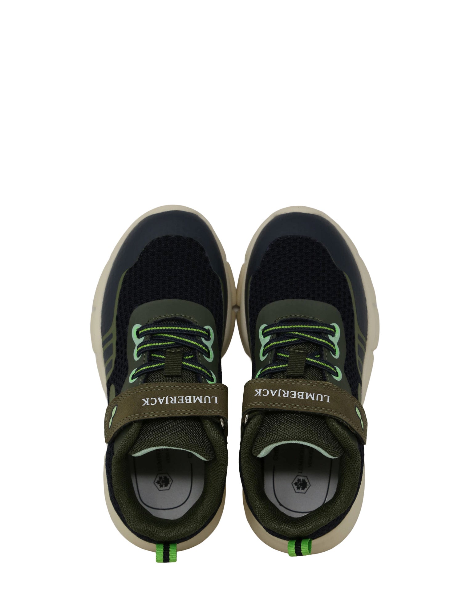 Scarpe con strappi Verde Militare Lumberjack
