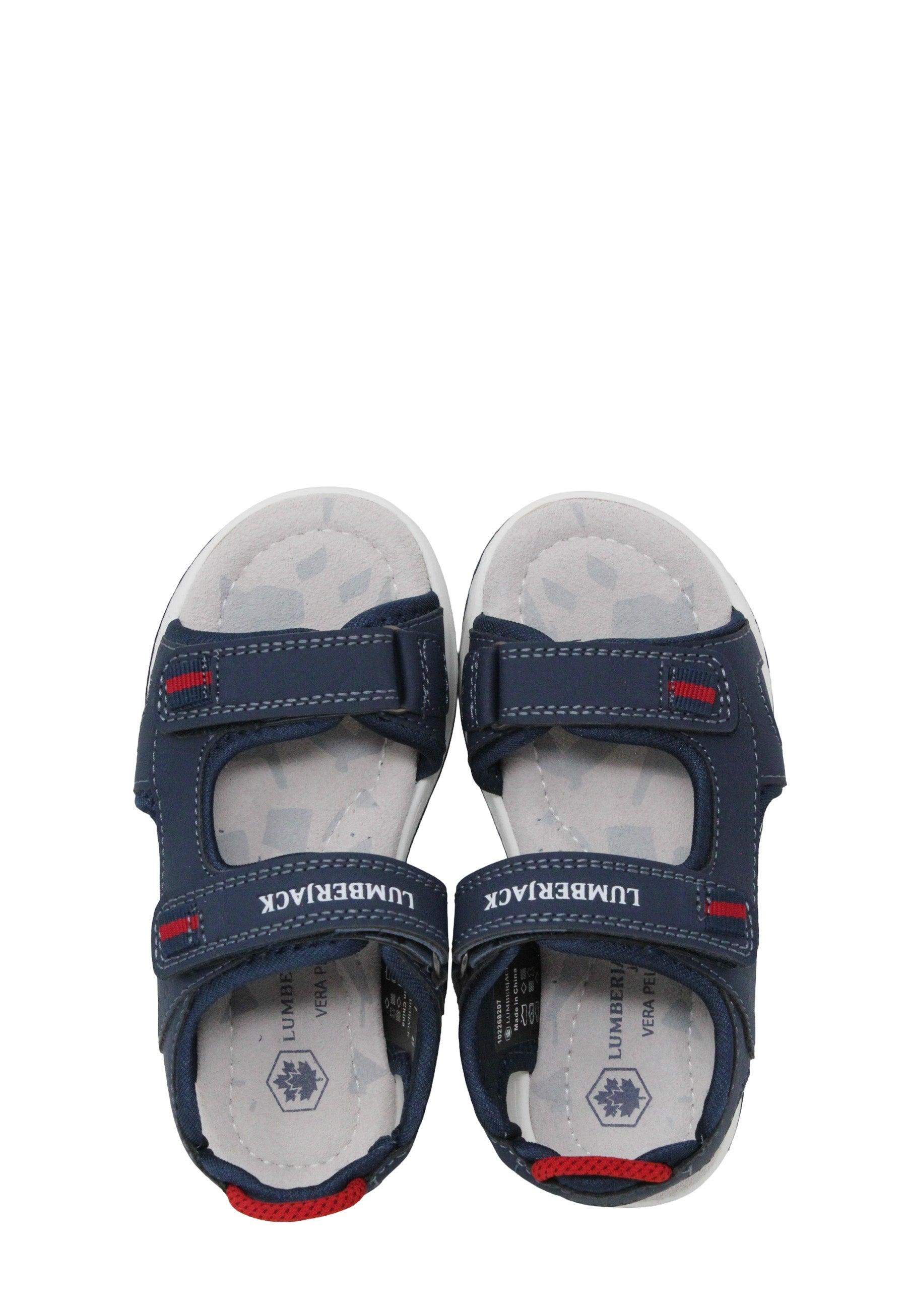 Sandali con strappi Blu Lumberjack