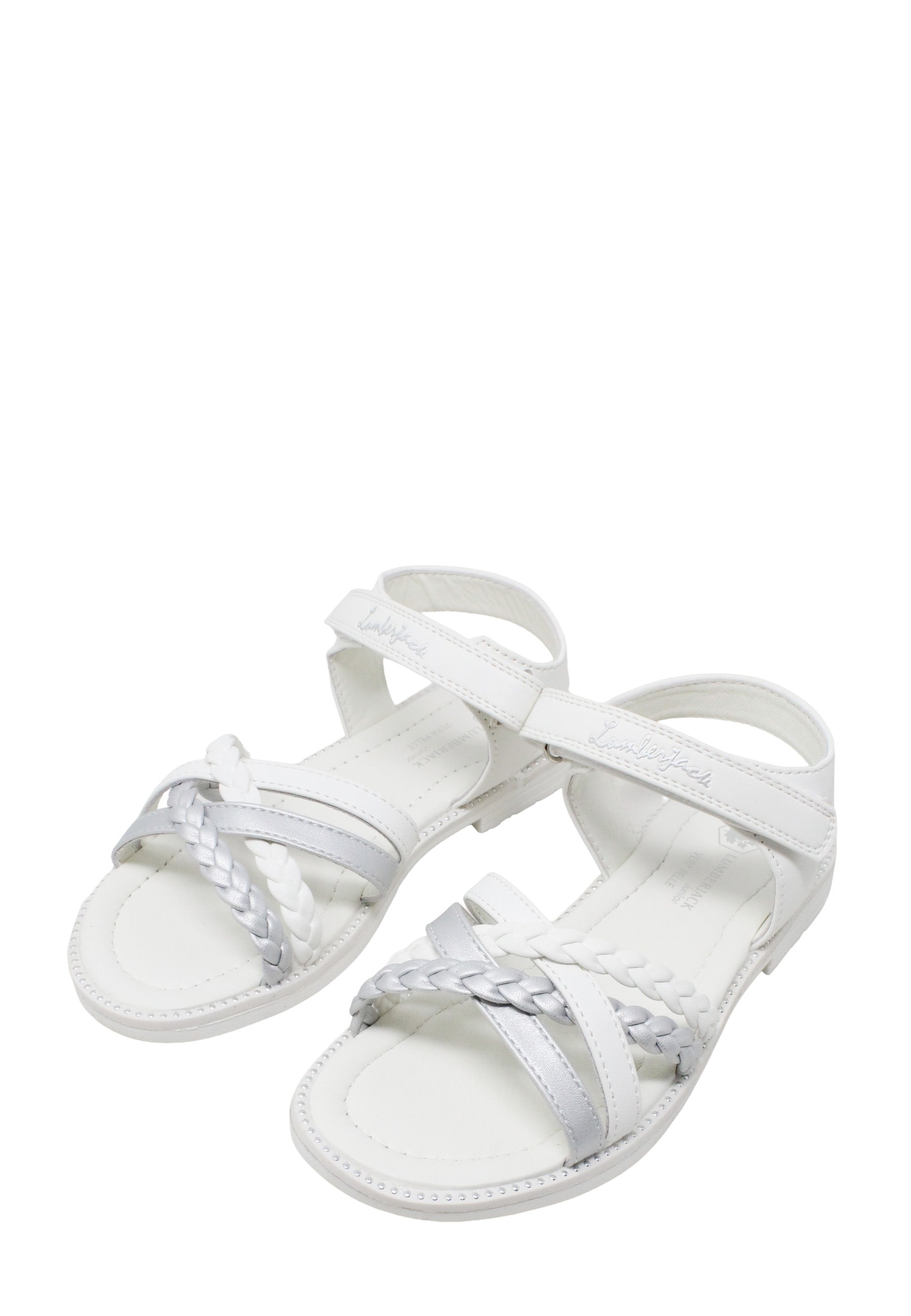 Sandali con strappi Bianco Lumberjack