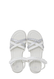 Sandali con strappi Bianco Lumberjack