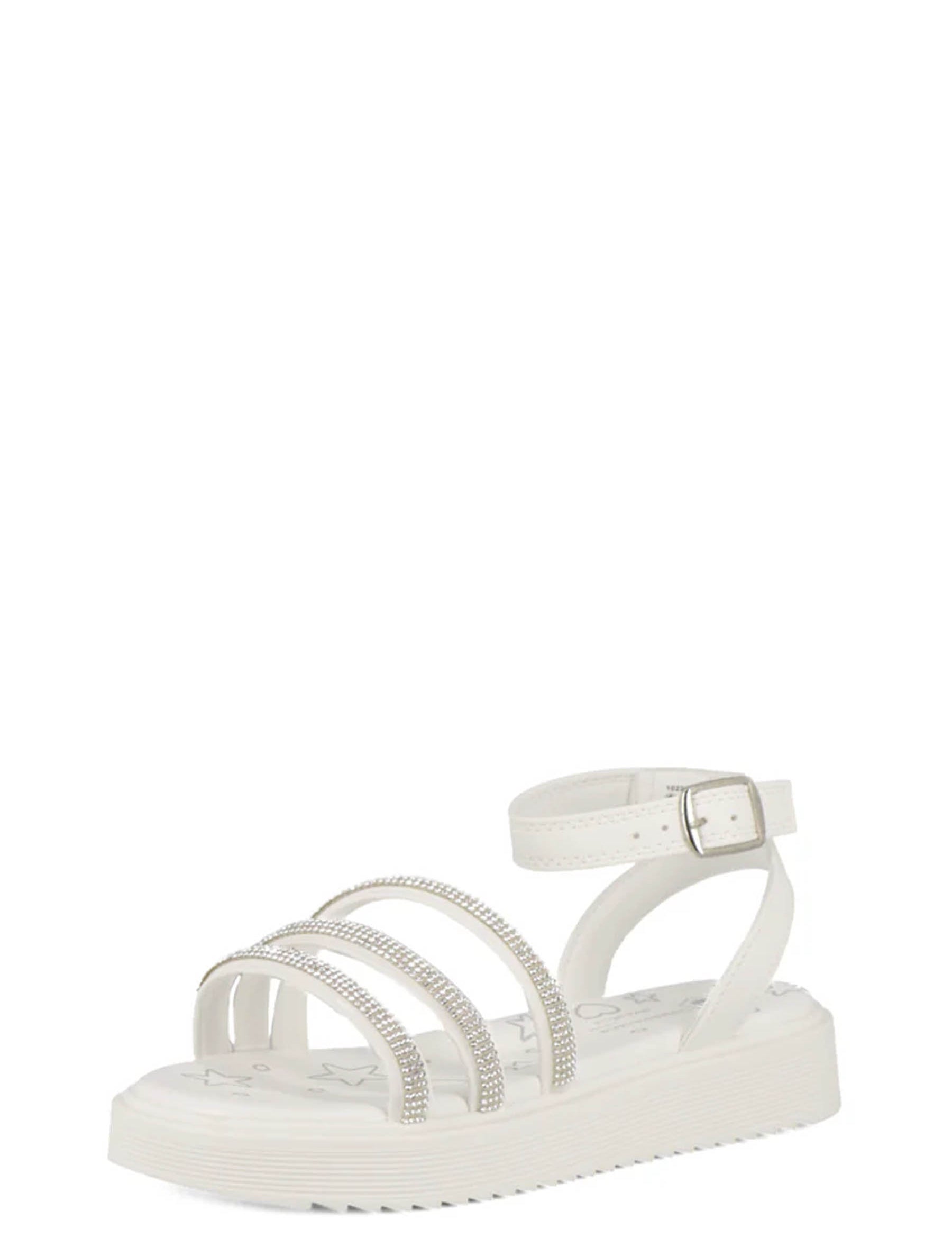 Sandali con strappi Bianco Lumberjack