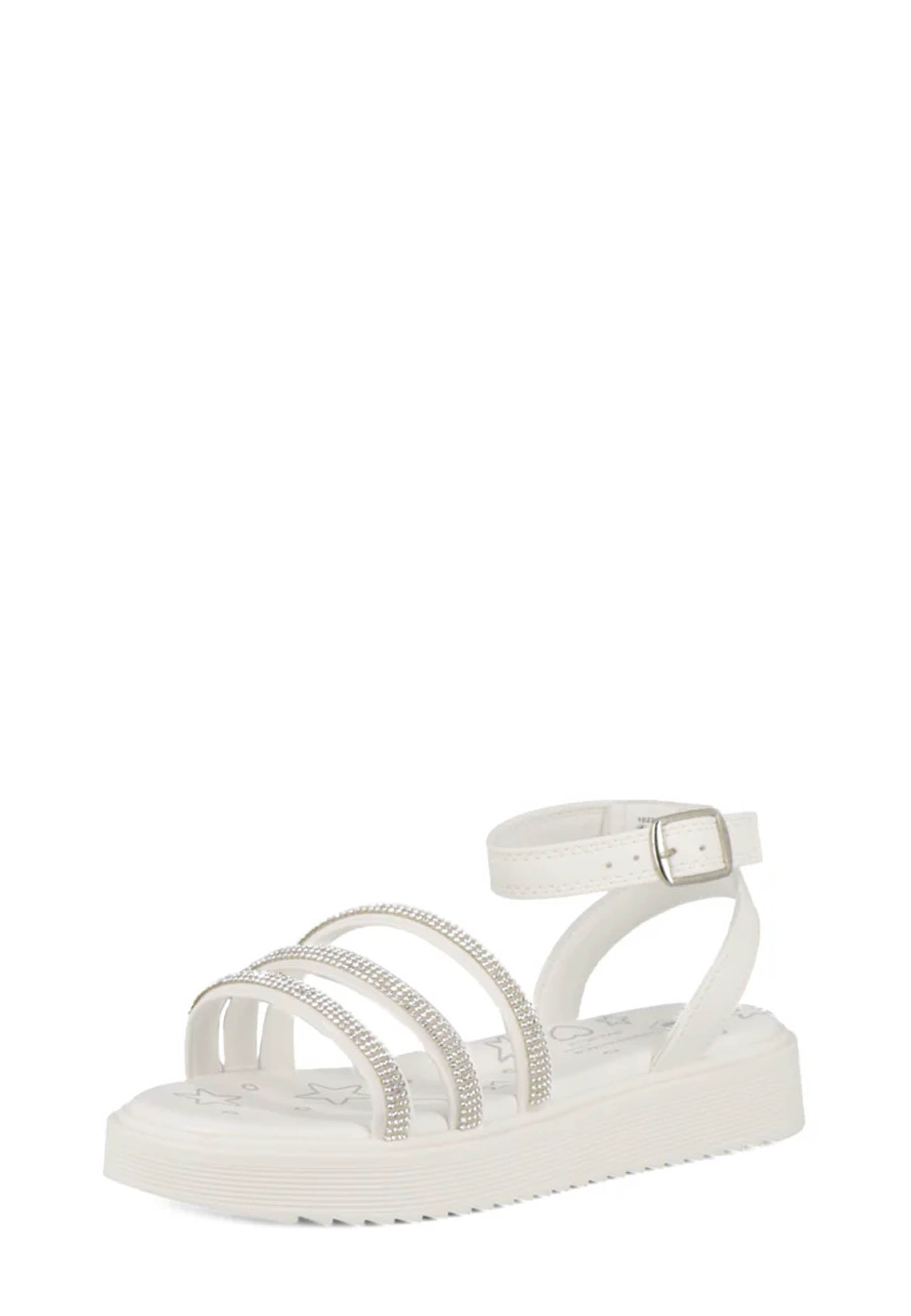 Sandali con strappi Bianco Lumberjack
