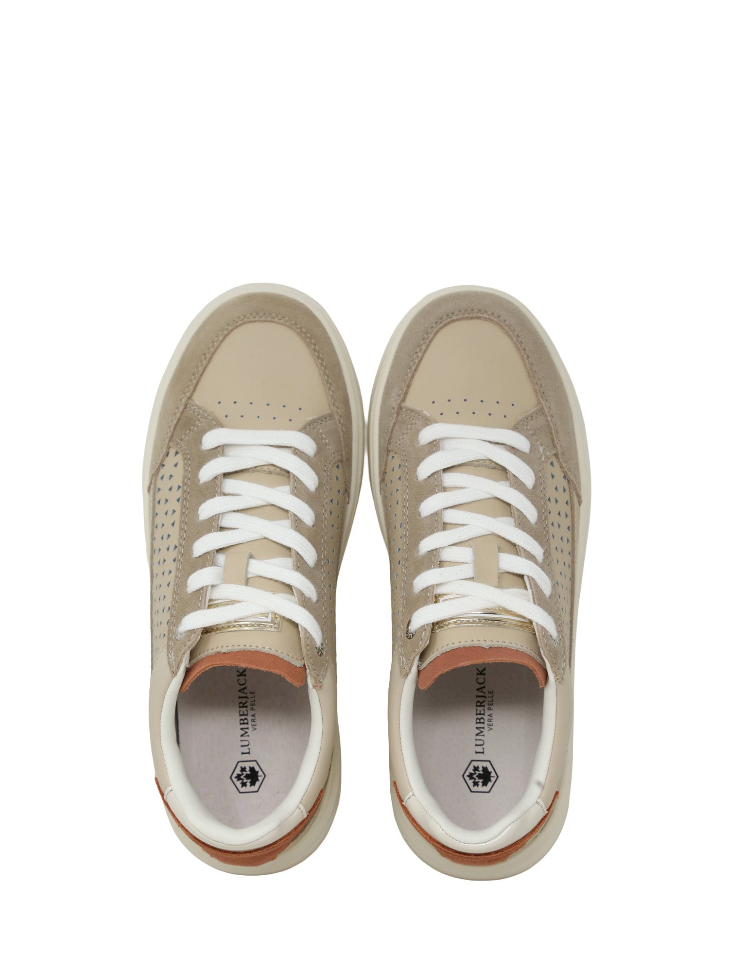 Sneakers Beige Lumberjack