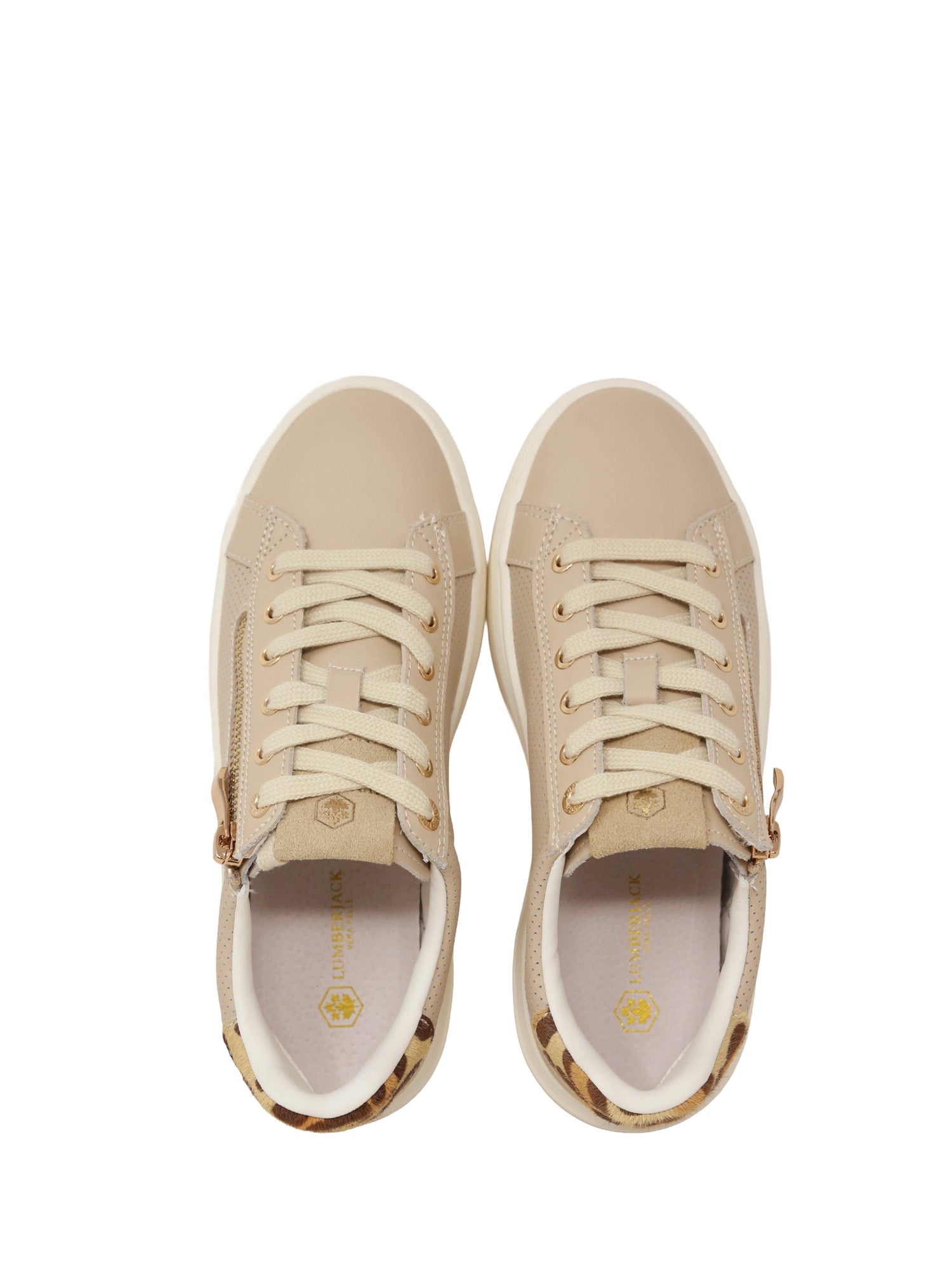 Sneakers Beige Lumberjack
