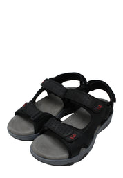 Sandali con strappi Nero Lumberjack