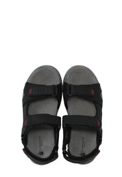 Sandali con strappi Nero Lumberjack