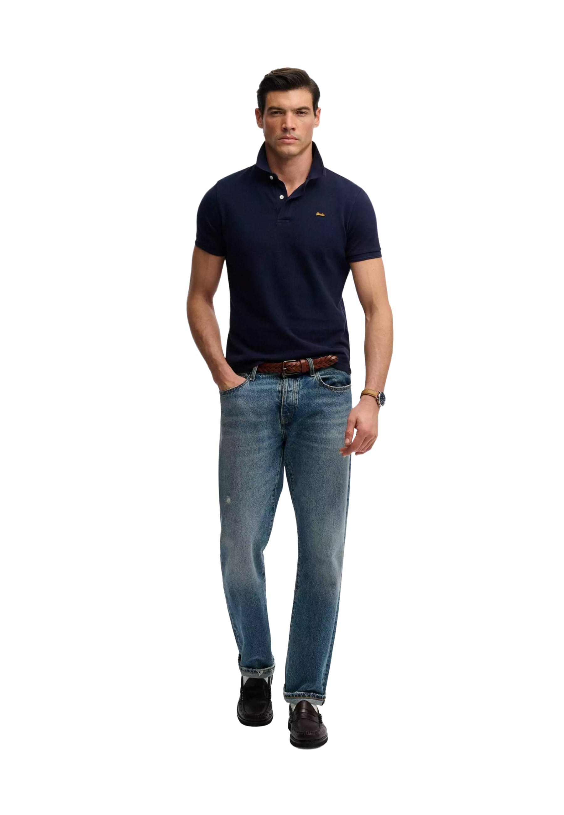 Polo Blu Superdry