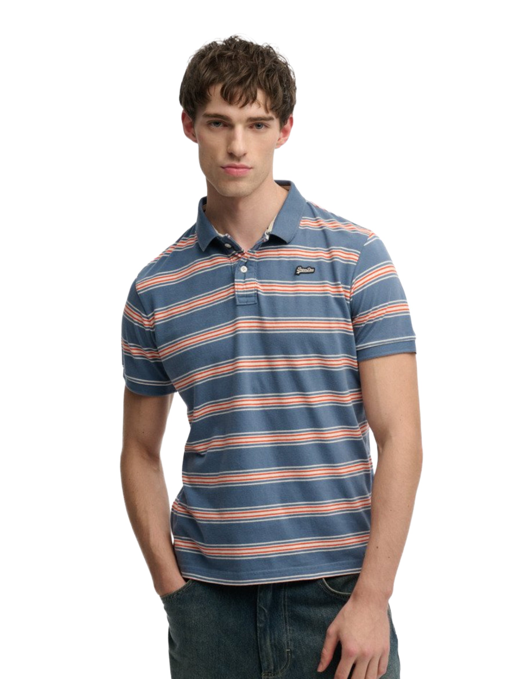 Polo Blu Superdry