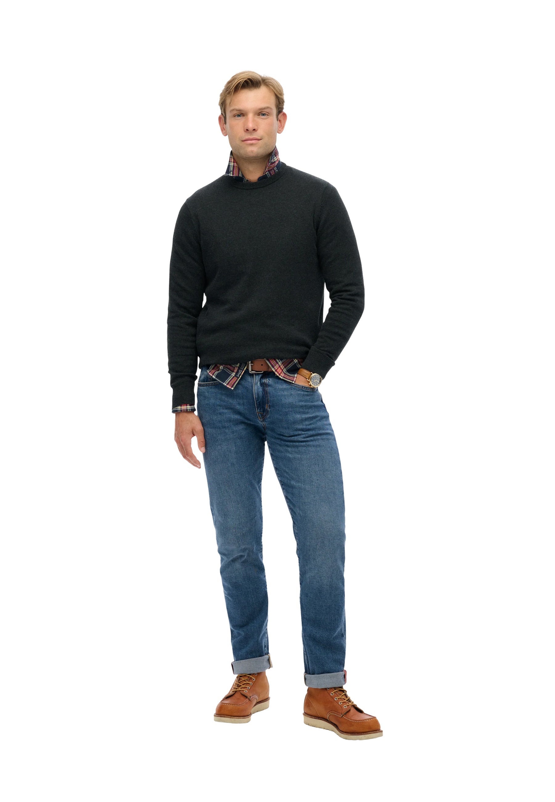 Maglioncini Grigio Superdry