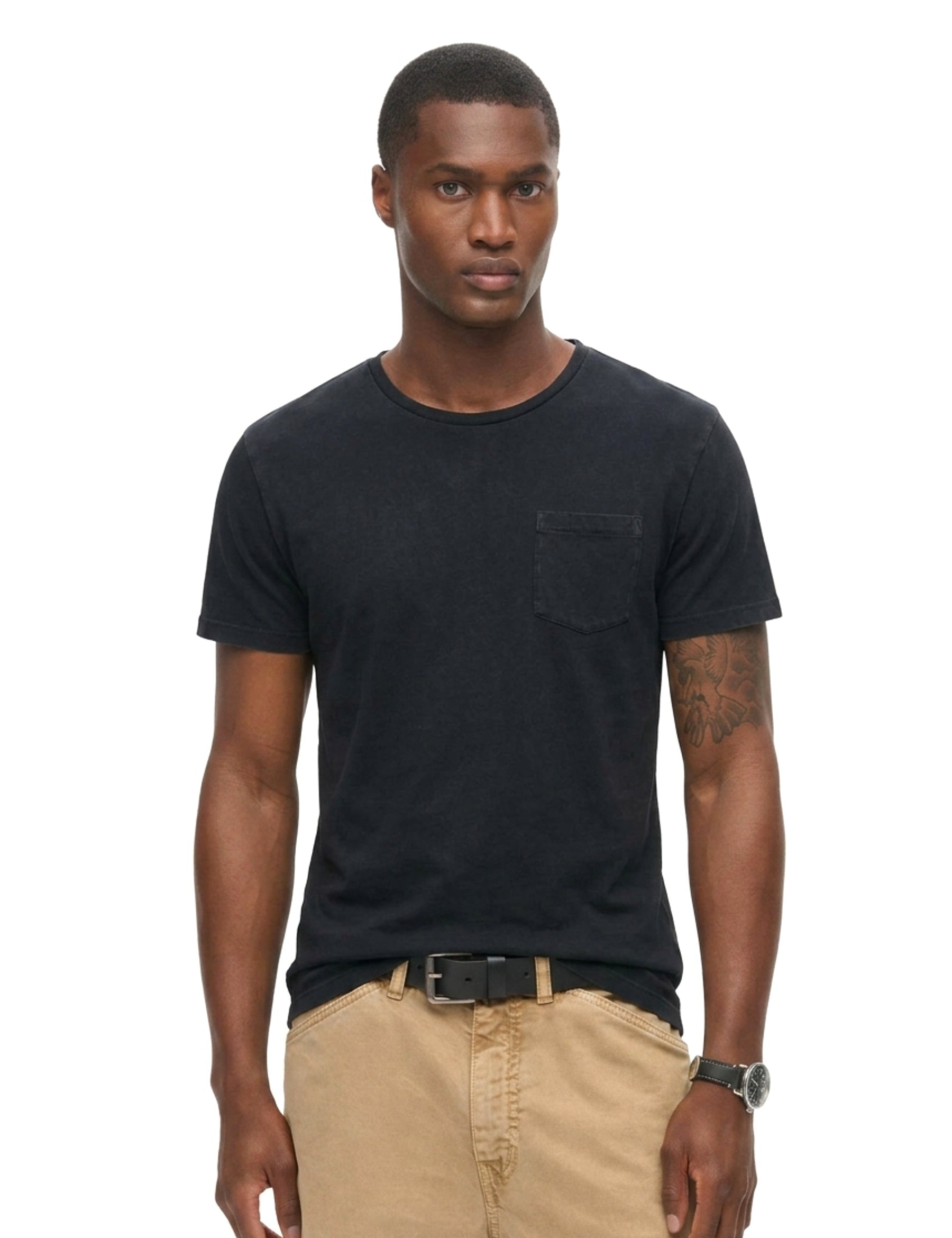 T-shirt Nero Superdry