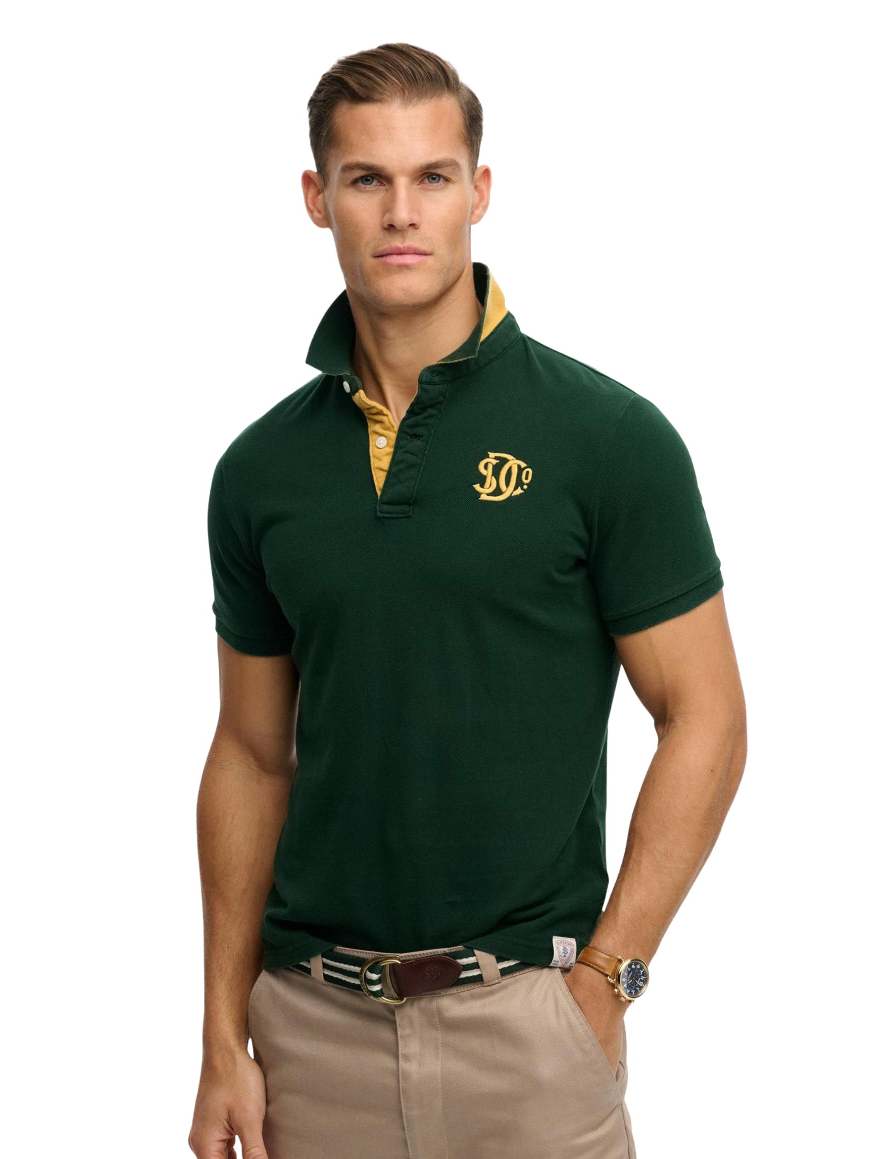 Polo Verde Superdry
