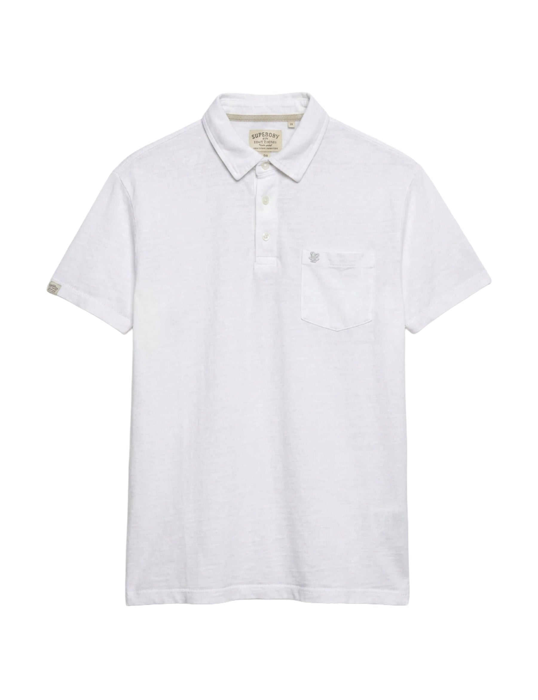 Polo Bianco Superdry