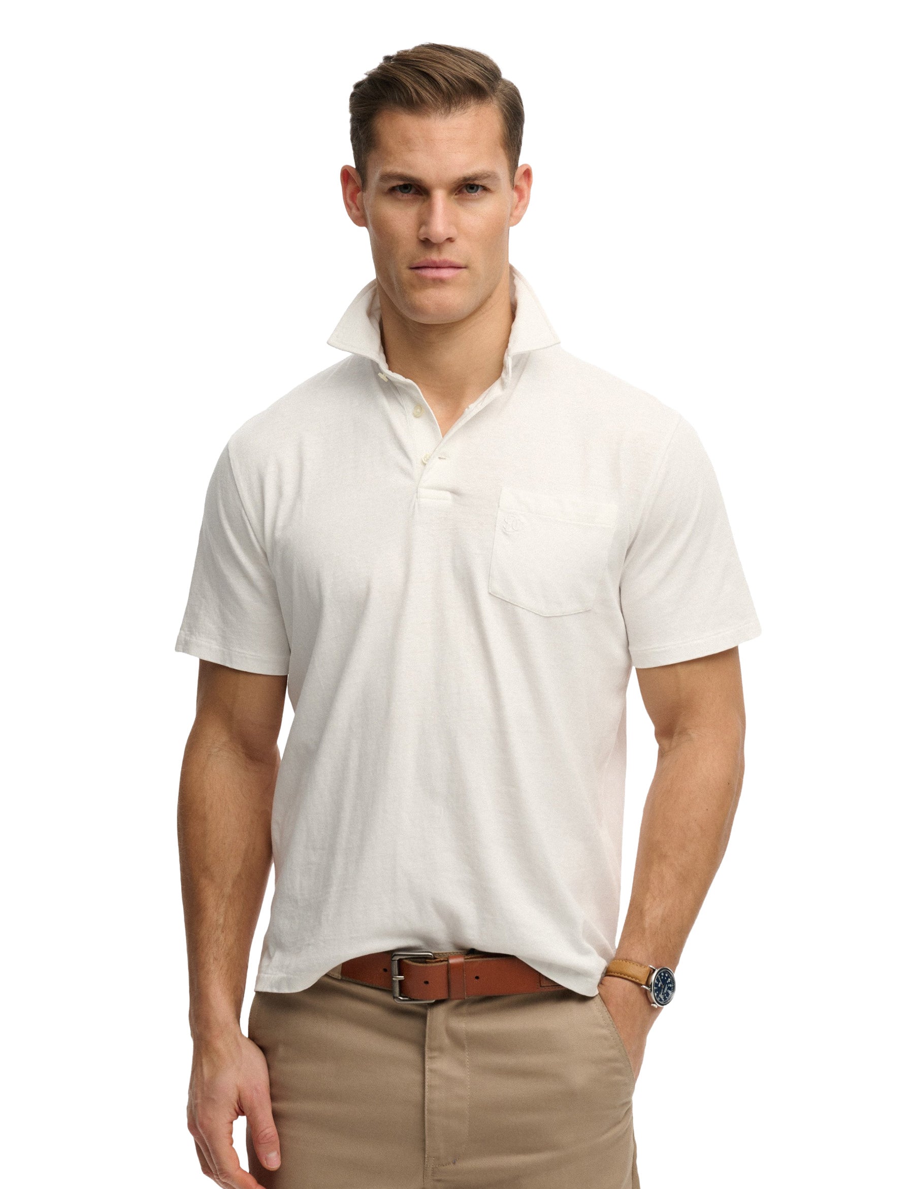 Polo Bianco Superdry