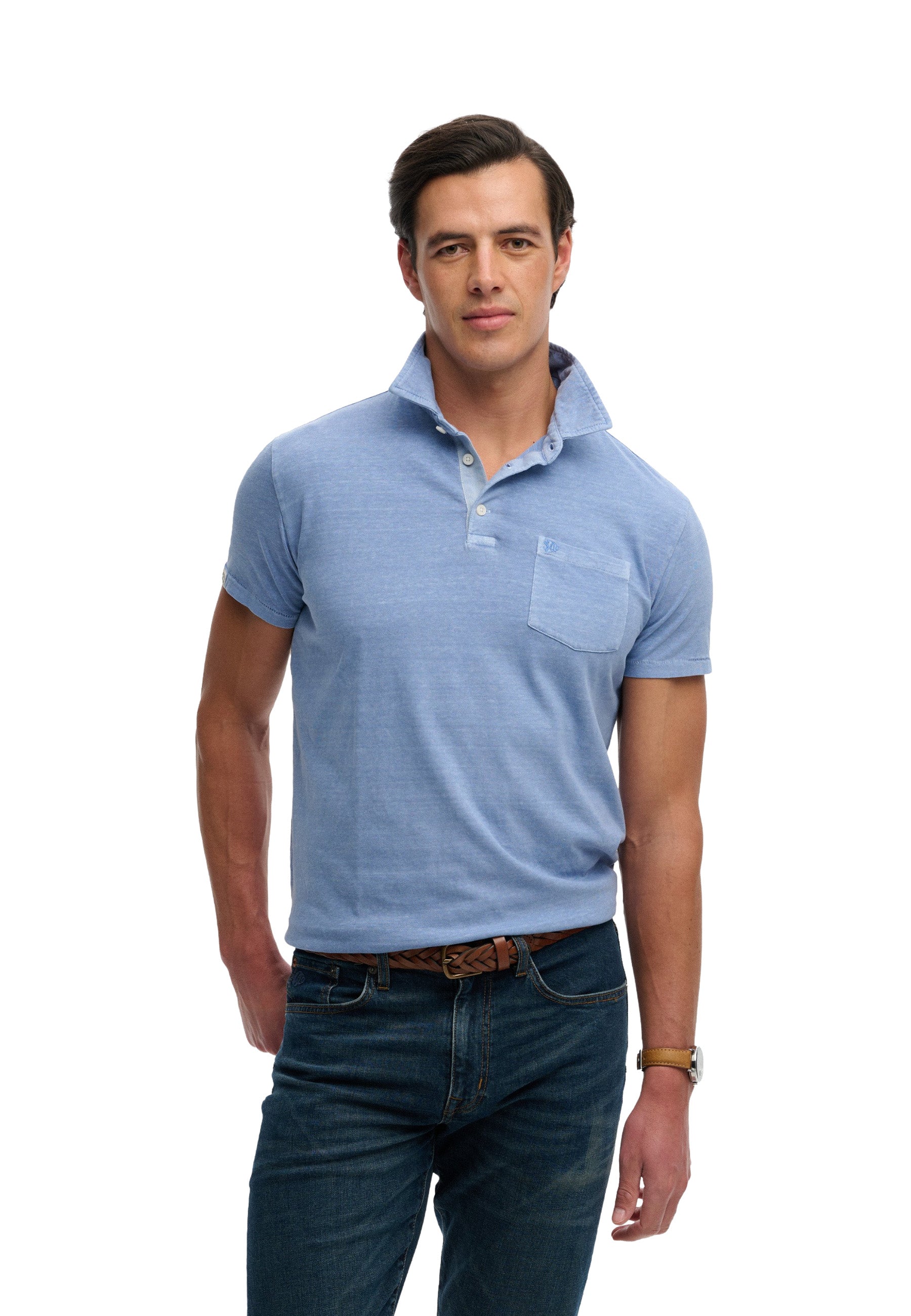 Polo Blu Superdry