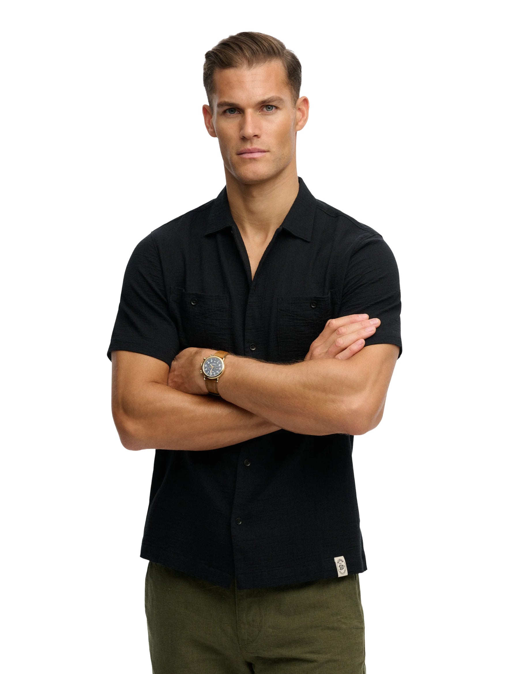 Camicie Nero Superdry