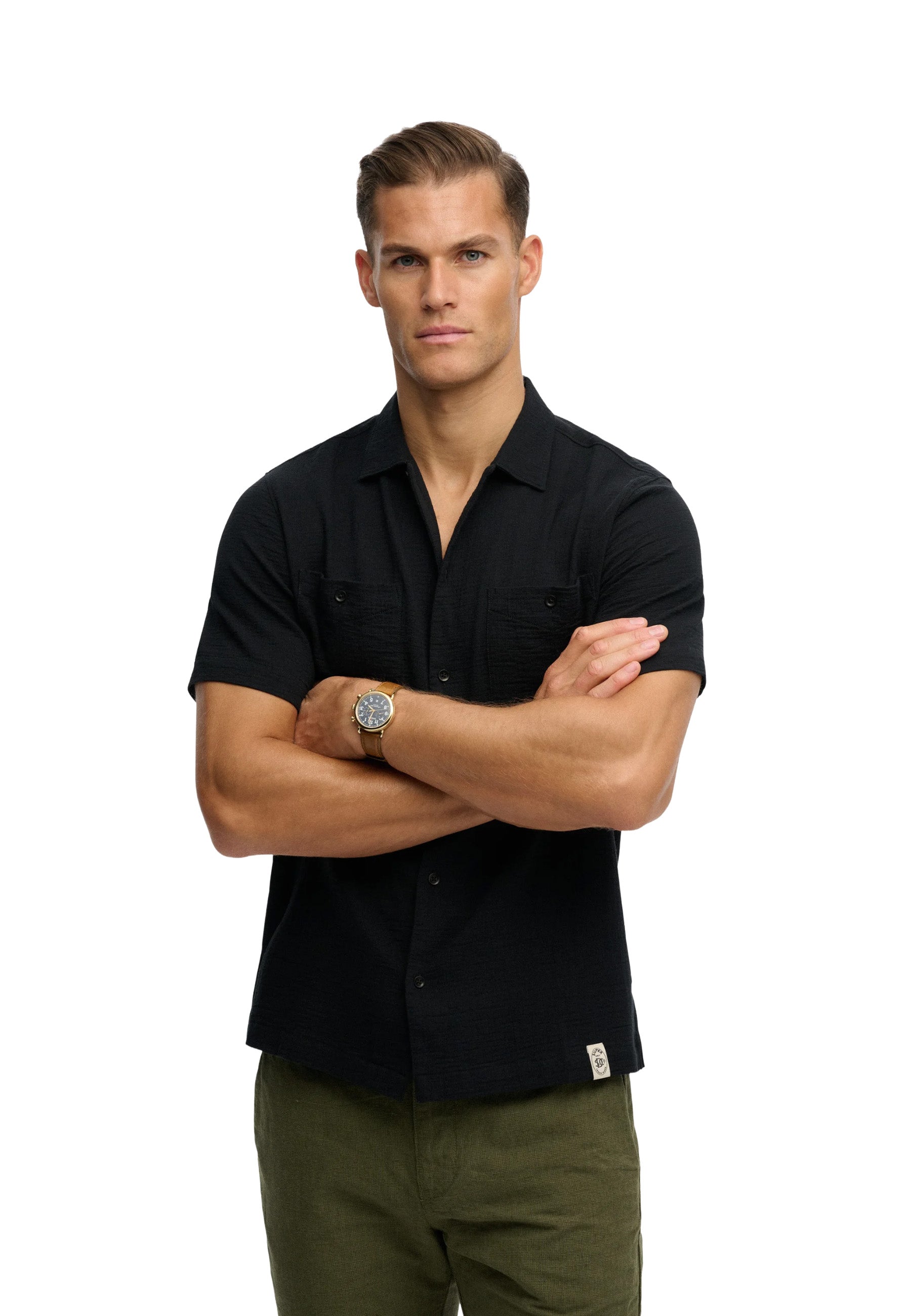 Camicie Nero Superdry