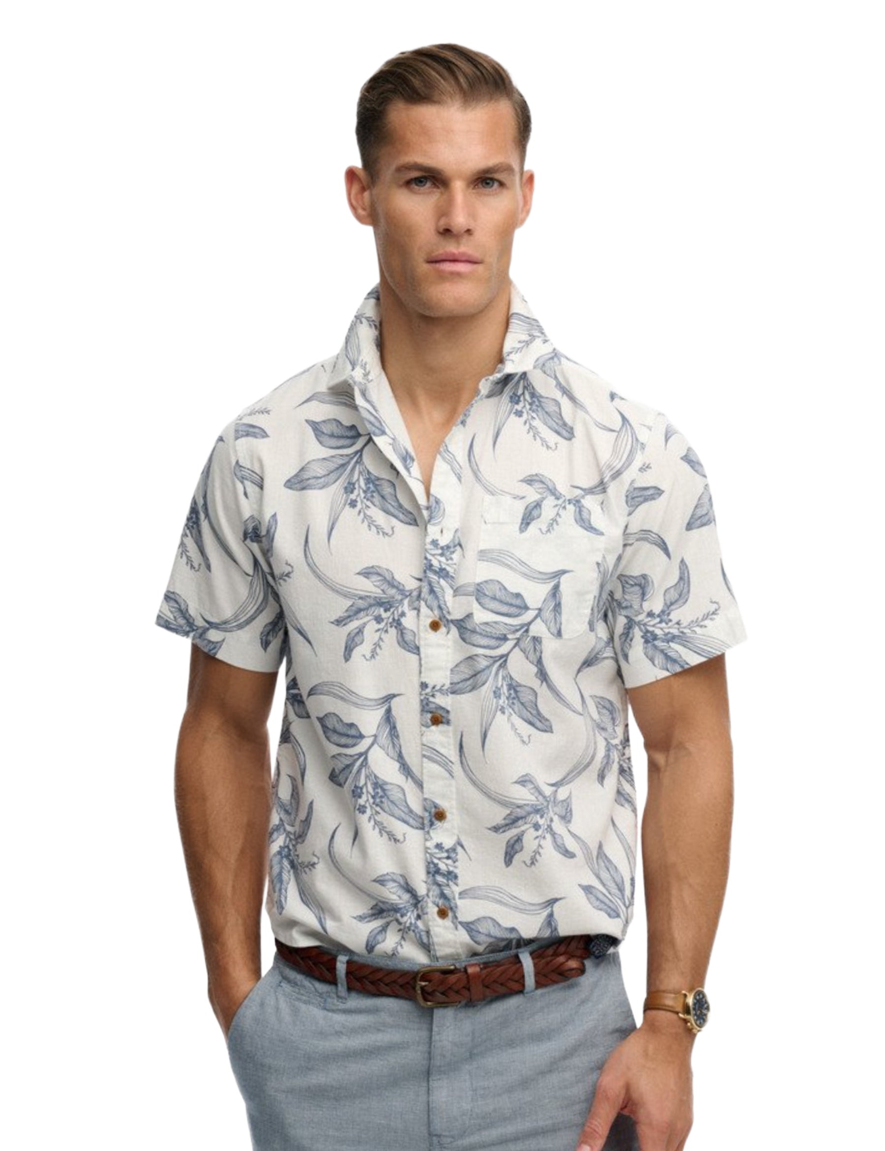 Camicie Bianco Superdry