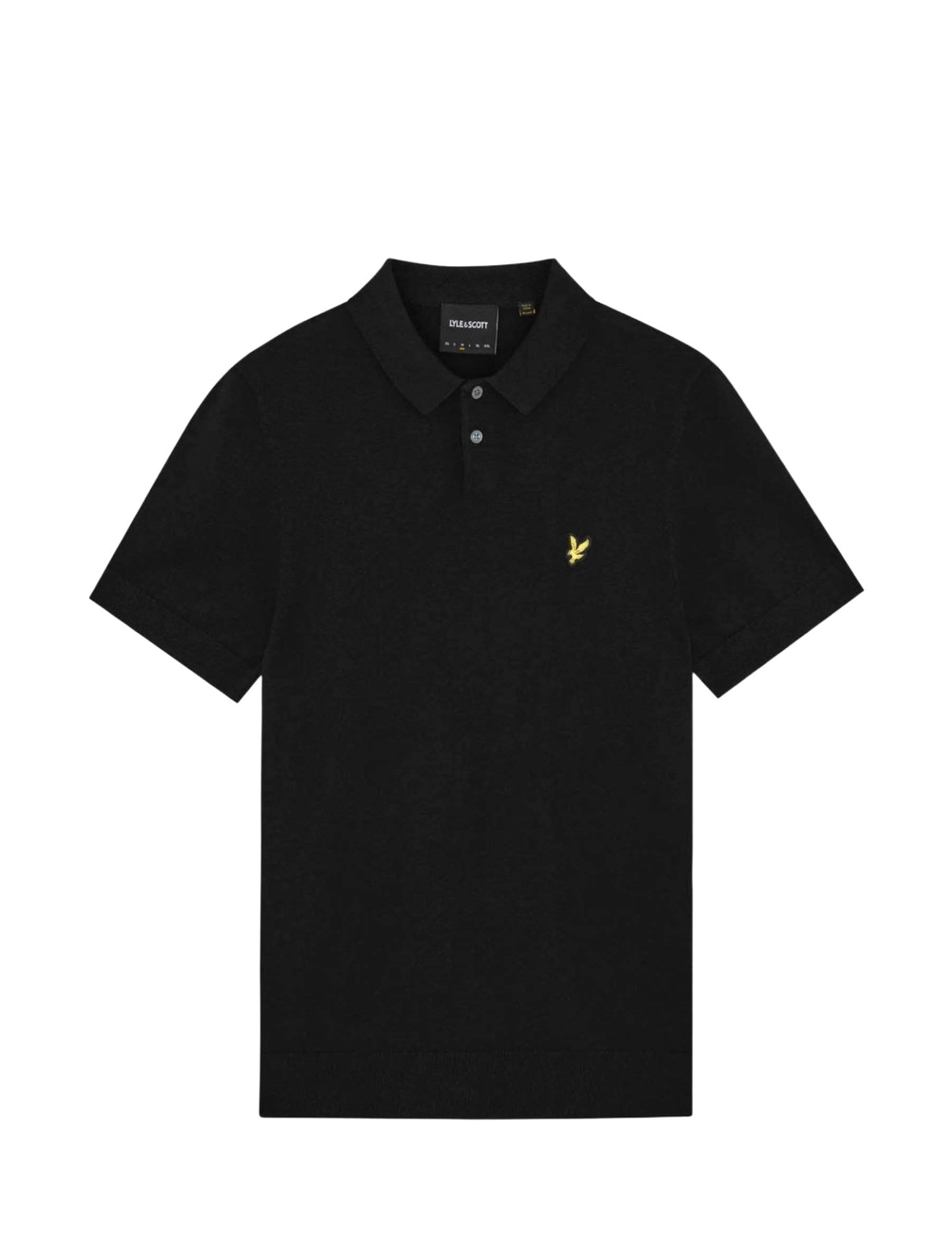 Polo Nero Lyle & Scott