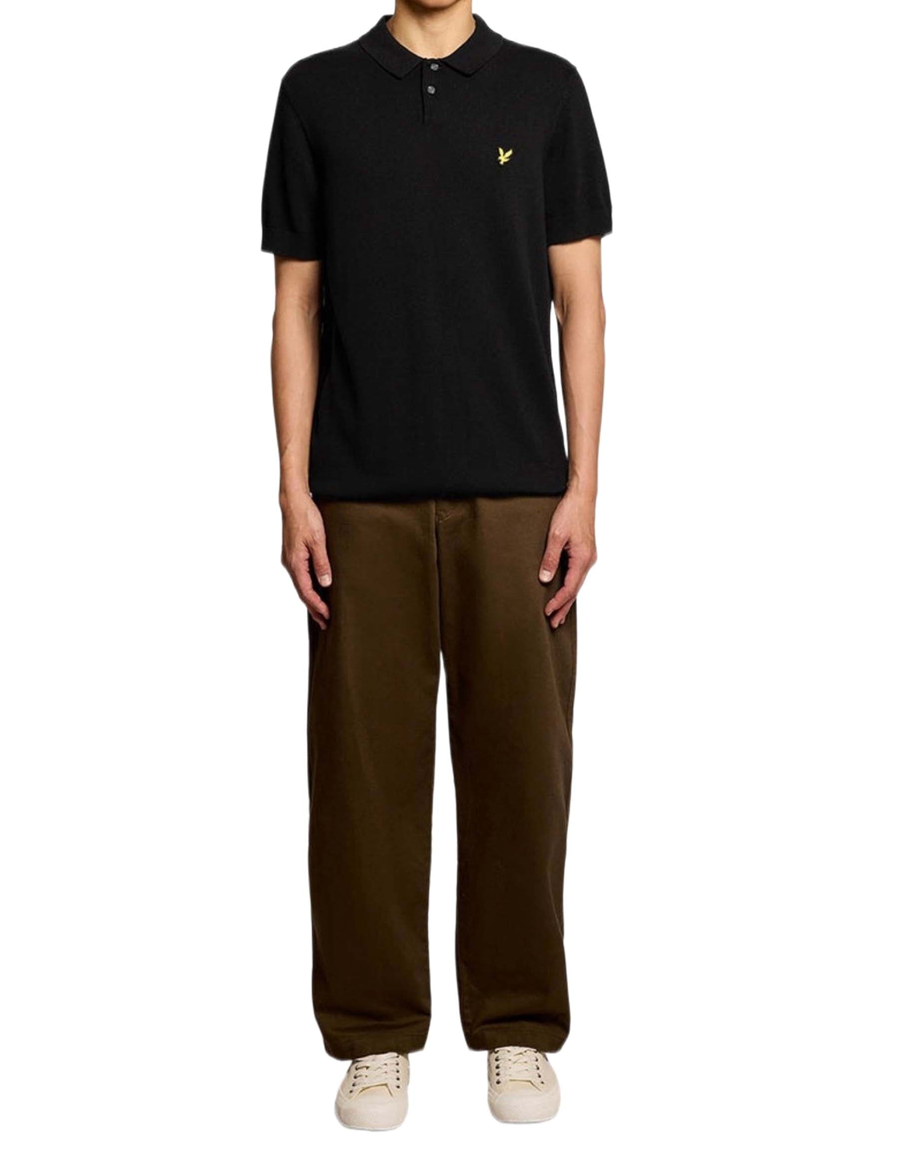 Polo Nero Lyle & Scott