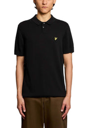 Polo Nero Lyle & Scott